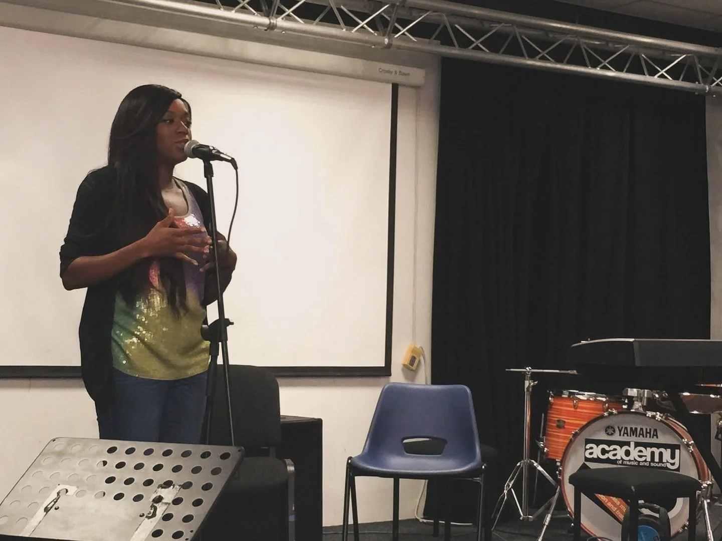 In 2015, I booked a tour du England 😂

I called every singing school, group, &amp; choir I could find , told them I was coming and asked for the opportunity to teach in their facility. 

This college in Birmingham was among the several facilities wh