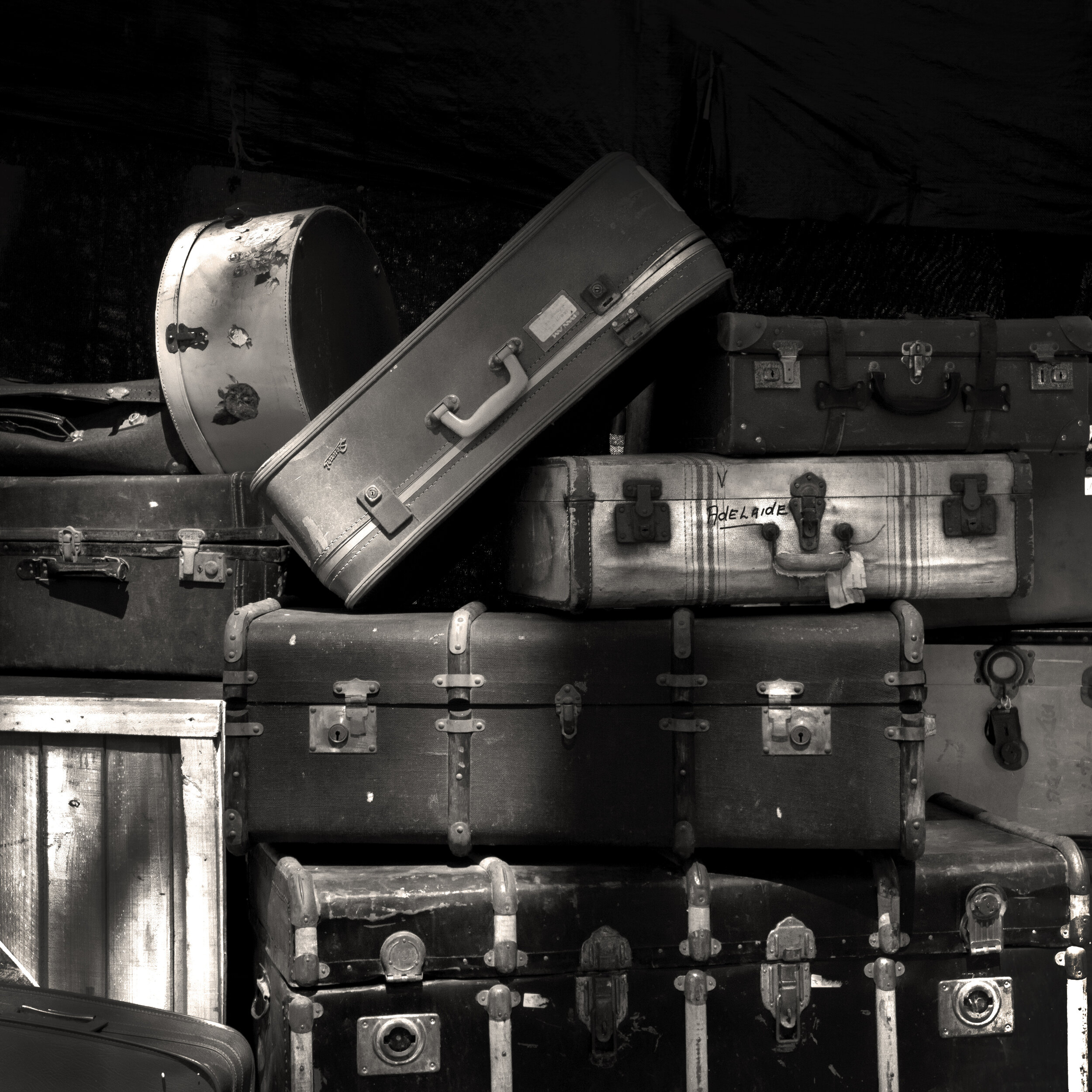 Suitcases, March 2021