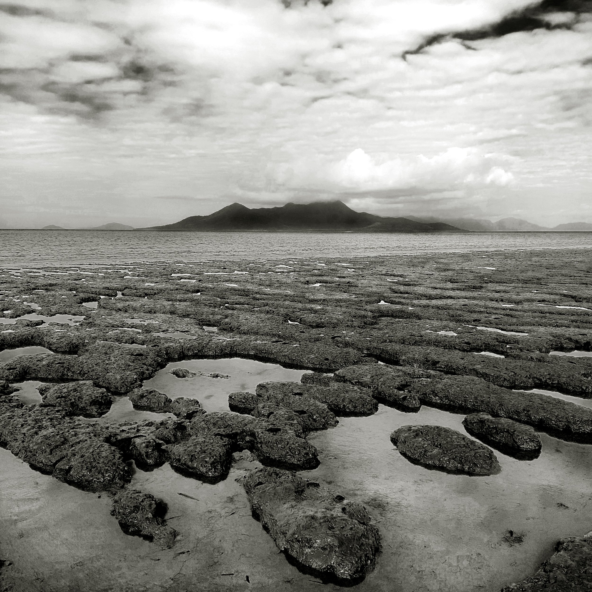 Girramay Beach with Hinchinbrook Island in the background, Tropical north Queensland, Australia 2022