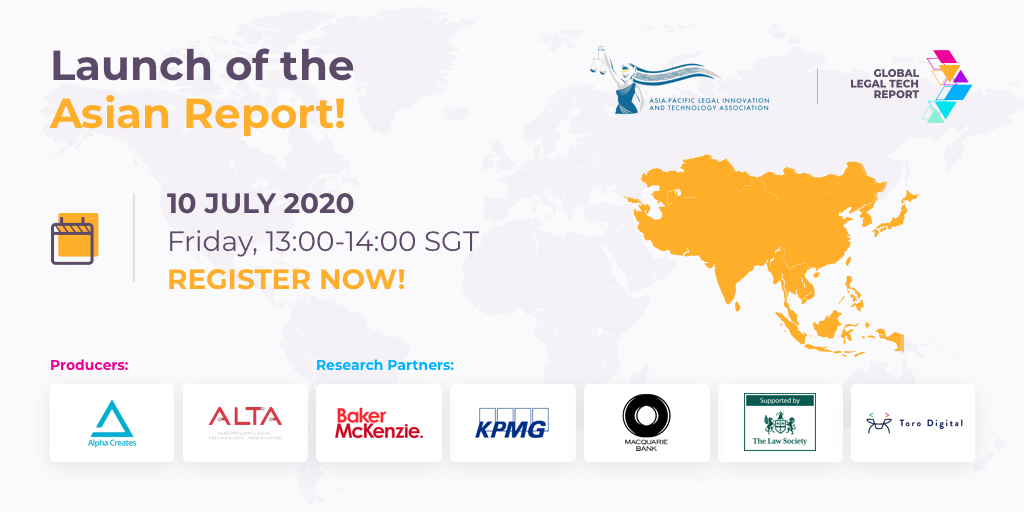 ALITA - Announcing the Global Legal Tech Report (Asia) Webinar 2020!