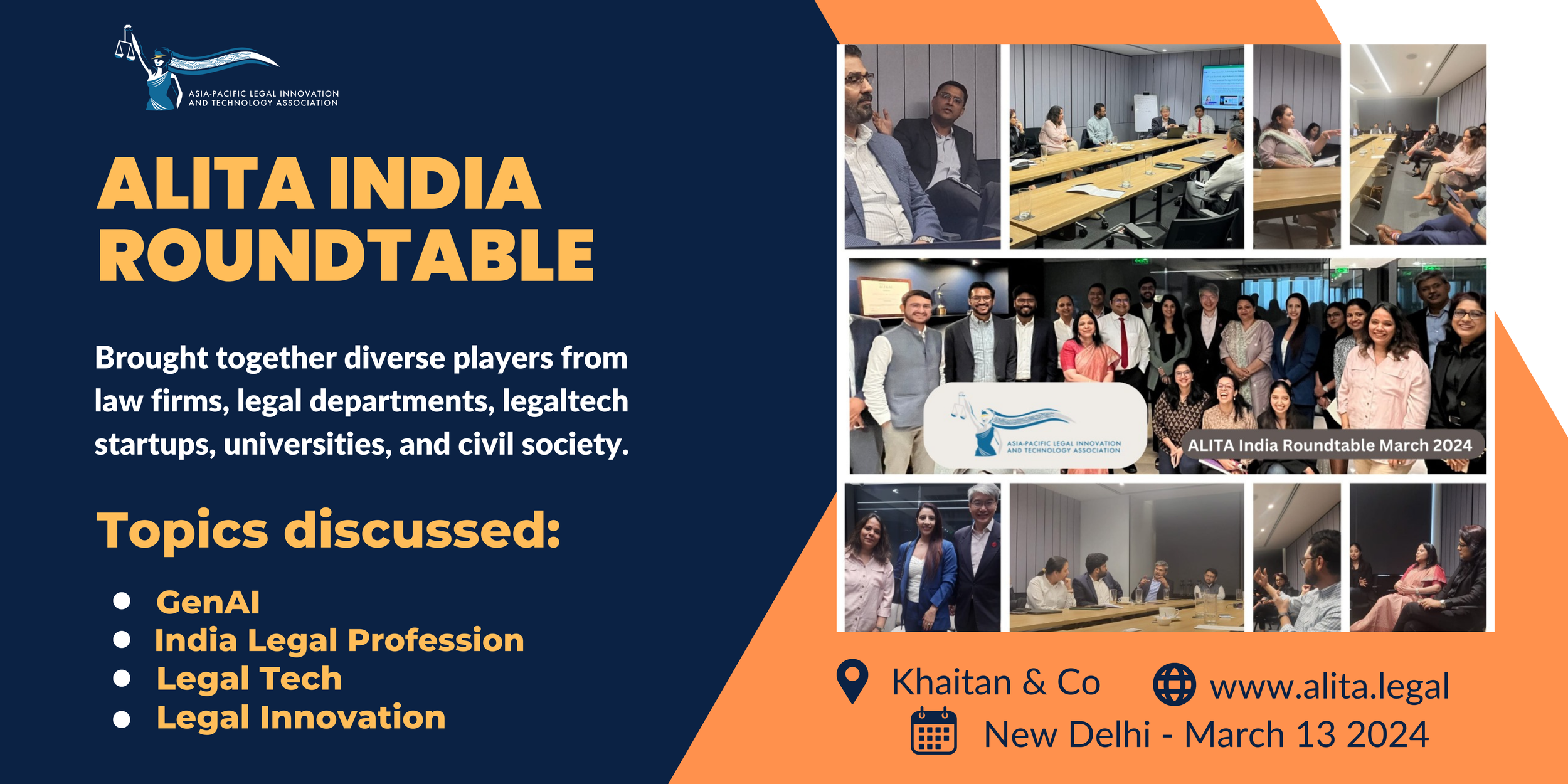 ALITA's Inaugural India Roundtable in New Delhi