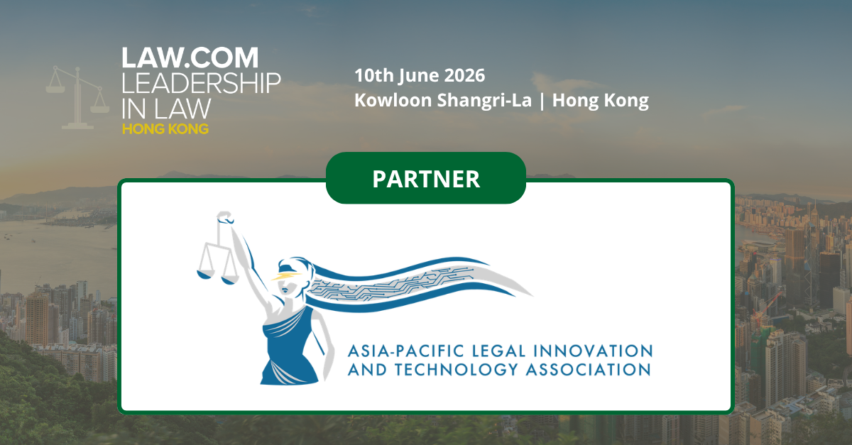 Law.com Leadership in Law in Hong Kong