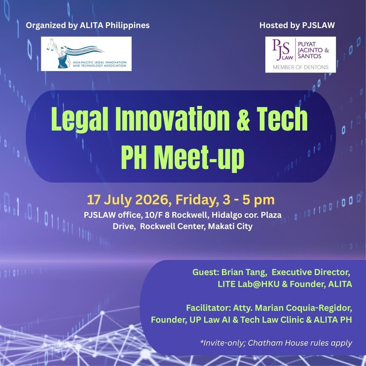 Legal Innovation &amp; Tech PH Meet Up