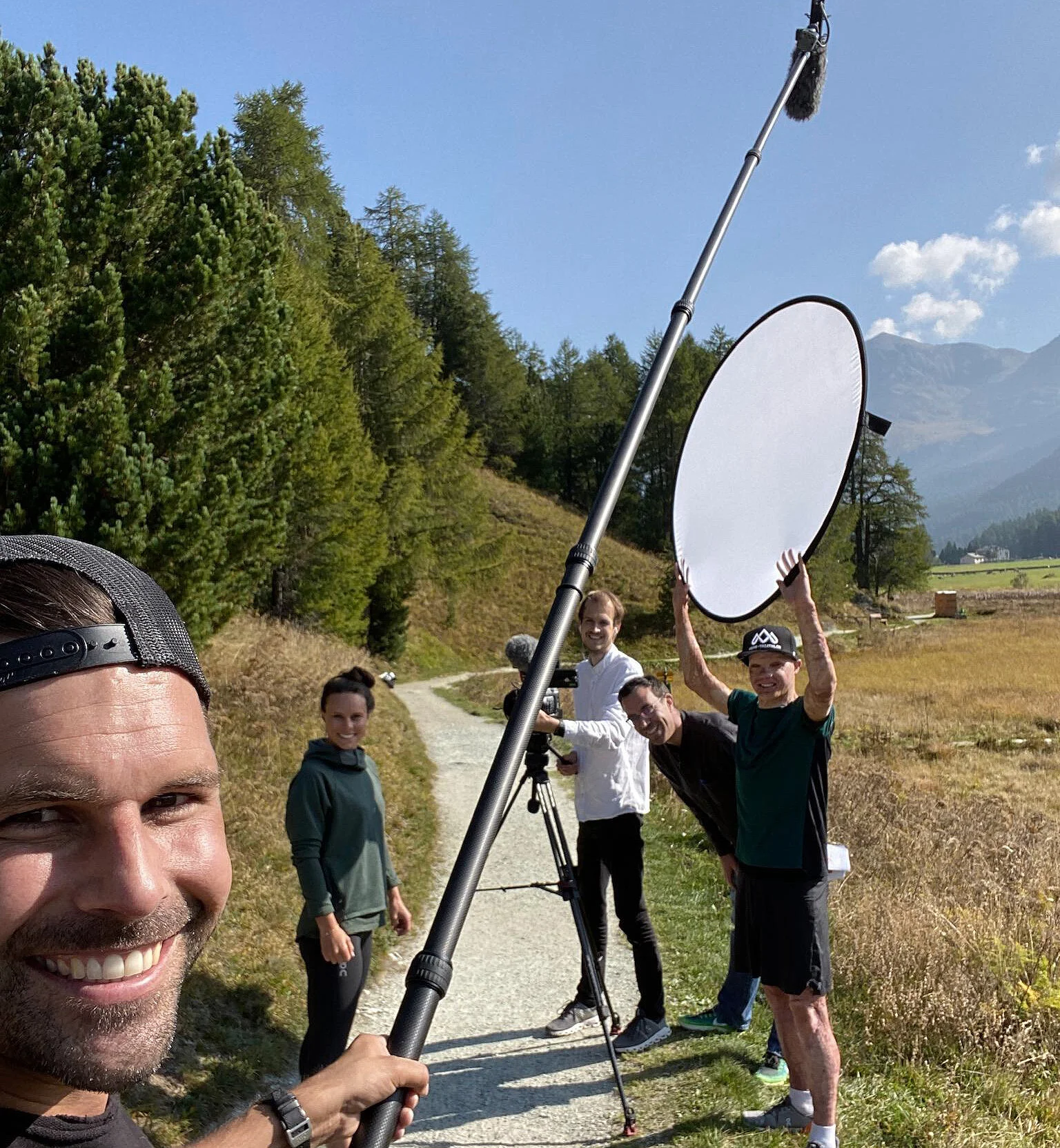 Mehr als ein Film-Shooting: Unser Engadiner Dreh.