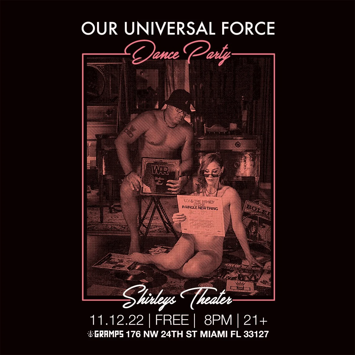 OUF Dance Party at Shirleys Theater in Gramps Wynwood