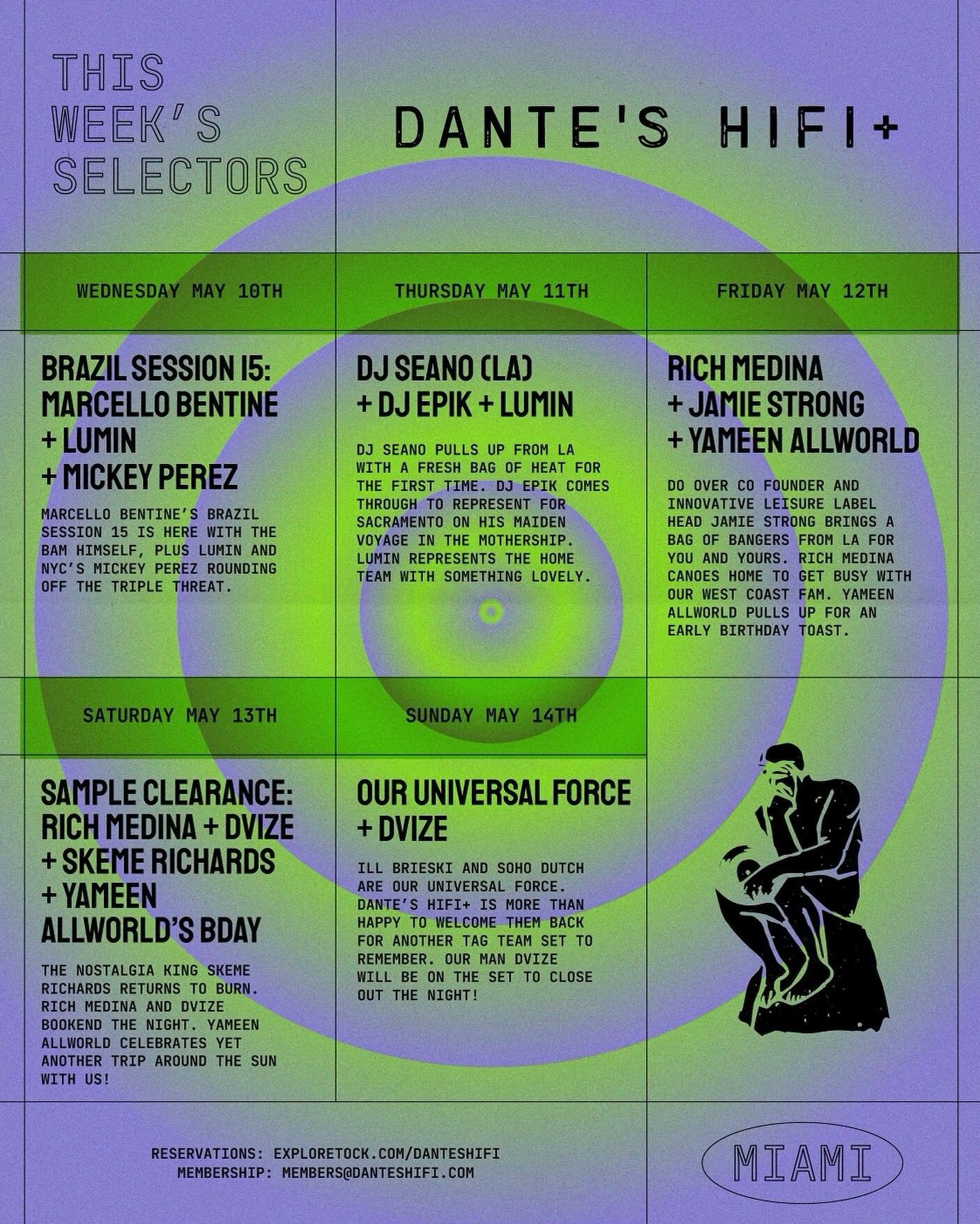 Sunday Plans?  Now you do&hellip;. @danteshifi with @ouruniversalforce and @dvize 🫡🫡🫡 bring your dancing shoes.. 😜😜 #danteshifi #miamimusic #wynwood #vinylcommunity #music #dance