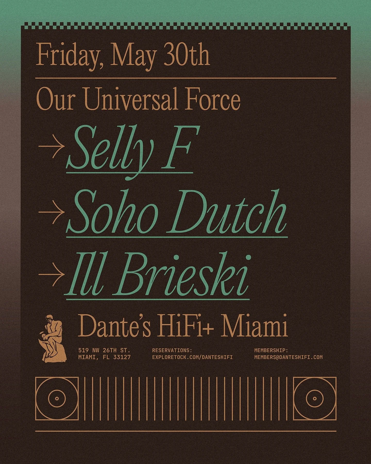 @djsellyf @ill_brieski @sohodutch @crownheightsradio @danteshifi #miami #wynwood #bktothefullest #vinyl can&rsquo;t wait!!