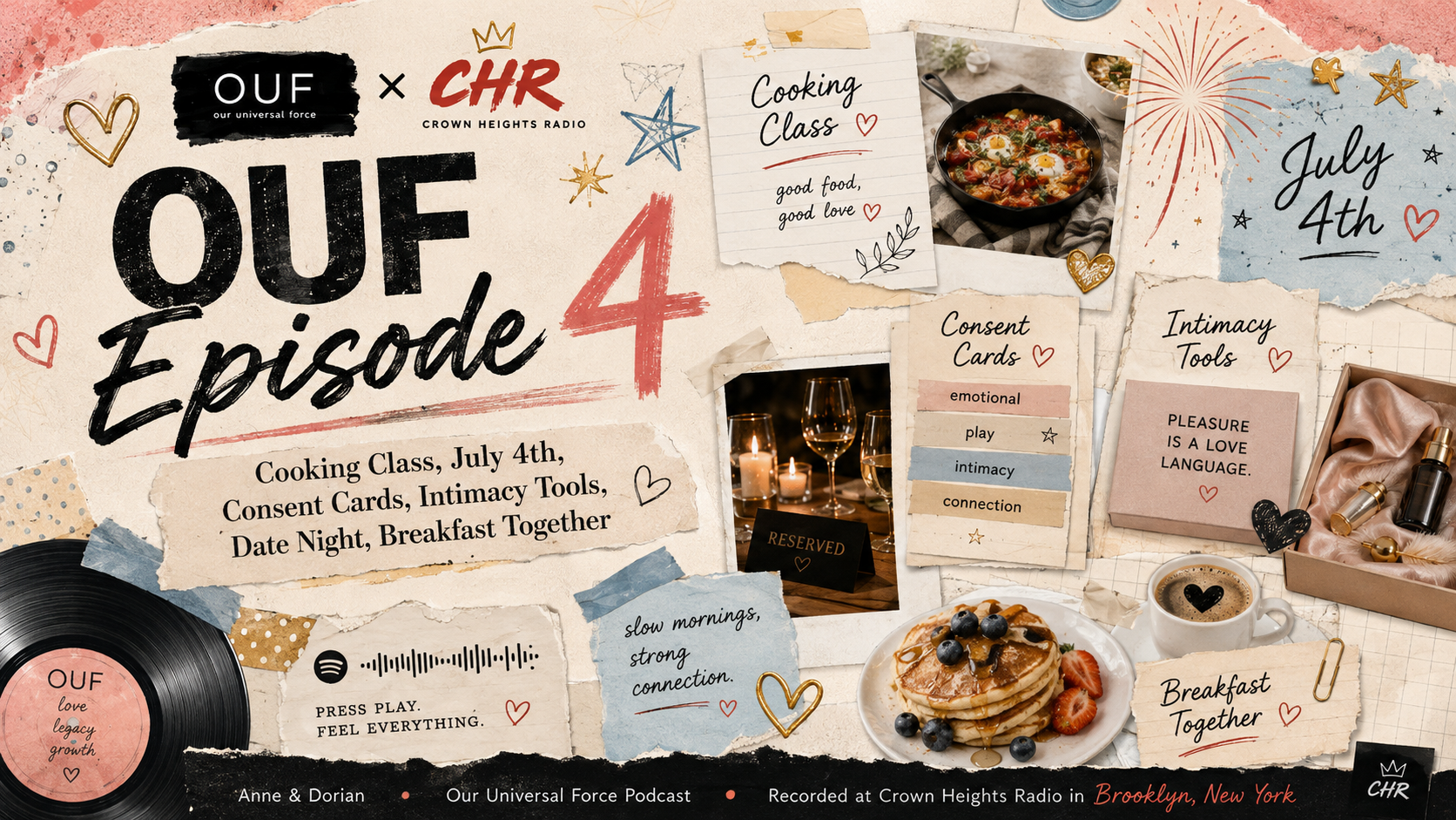 Cooking Class, July 4th, EPIC Consent, Sex Toys, Date Night, Breakfast | OUF Episode 4