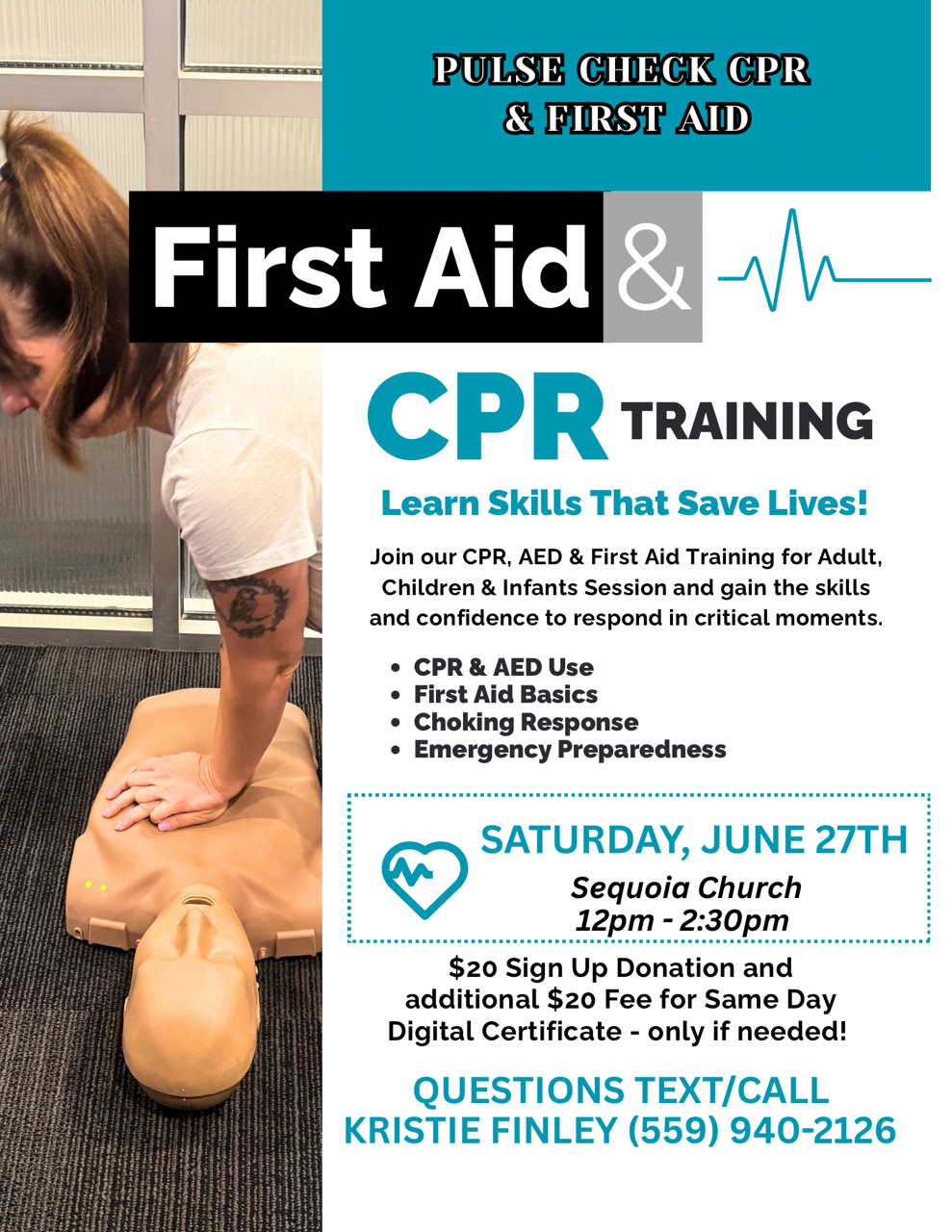 Pulse Check CPR &amp; First Aid