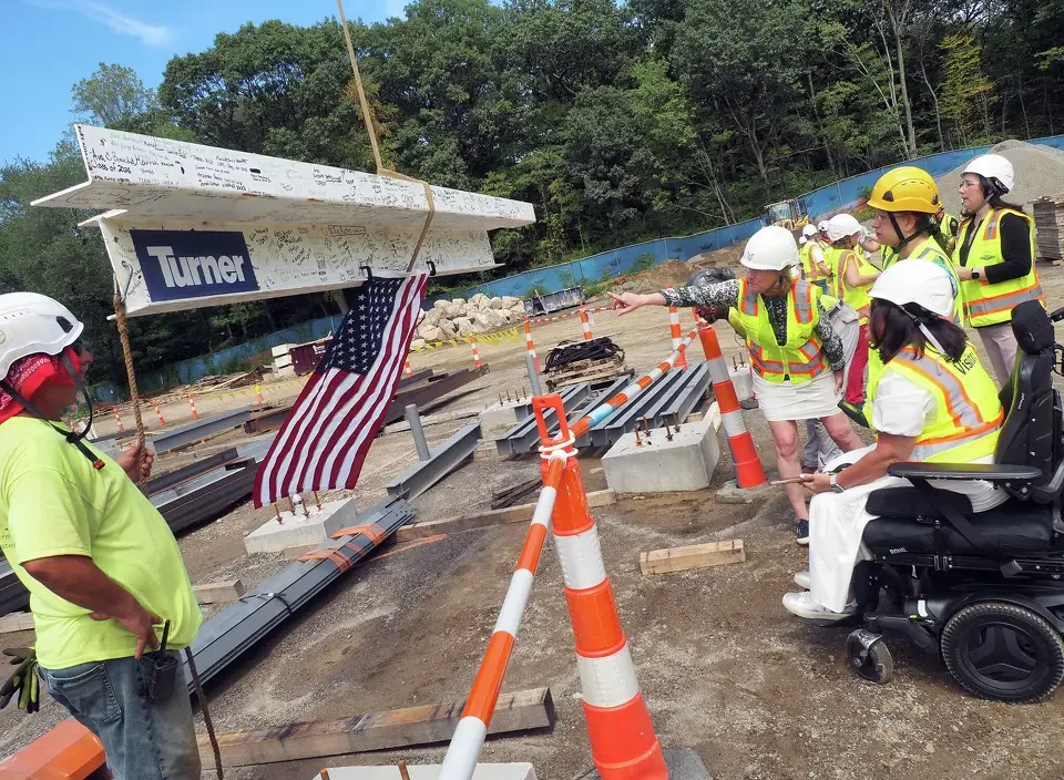 Central Middle School Topping Off Ceremony