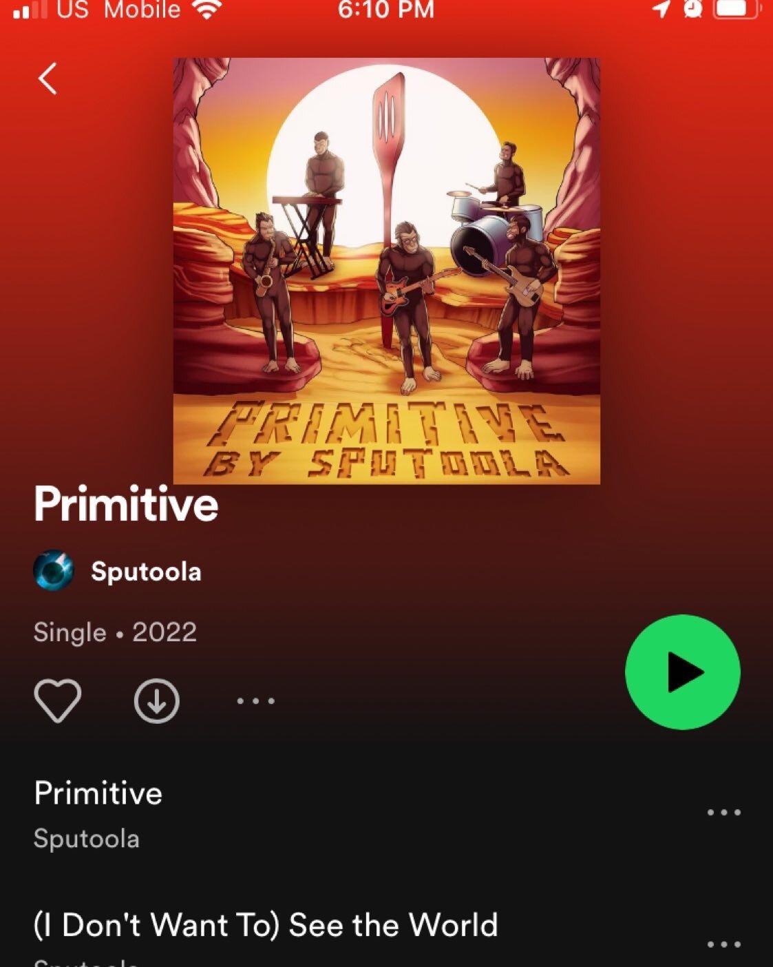 Did I forget to mention? PRIMITIVE and (I don&rsquo;t want to) see the world streaming everywhere now!