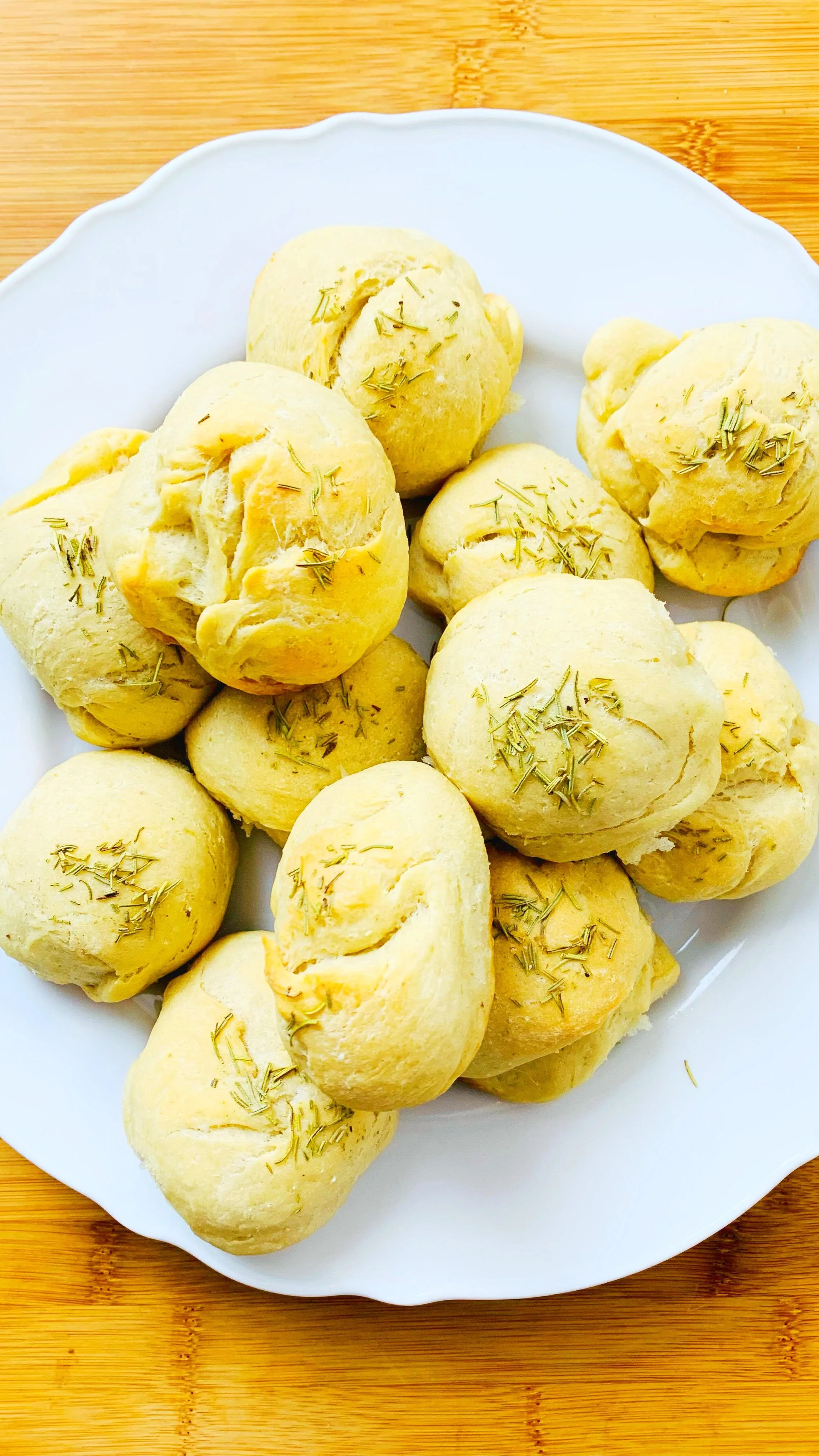 Pãezinhos com sobras de arroz