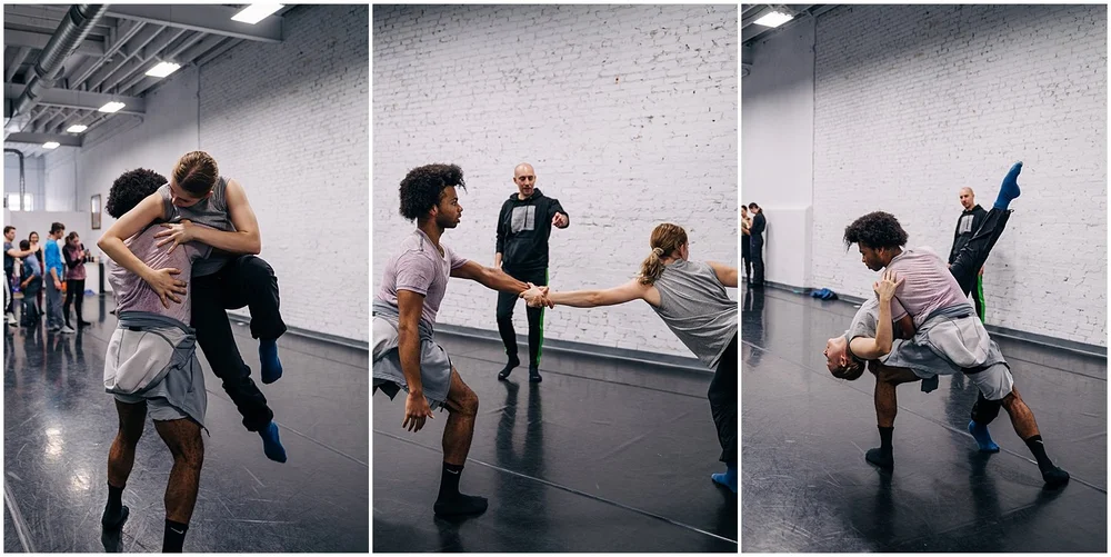 In Rehearsal With Big Muddy Dance Company and Guest Choreographer