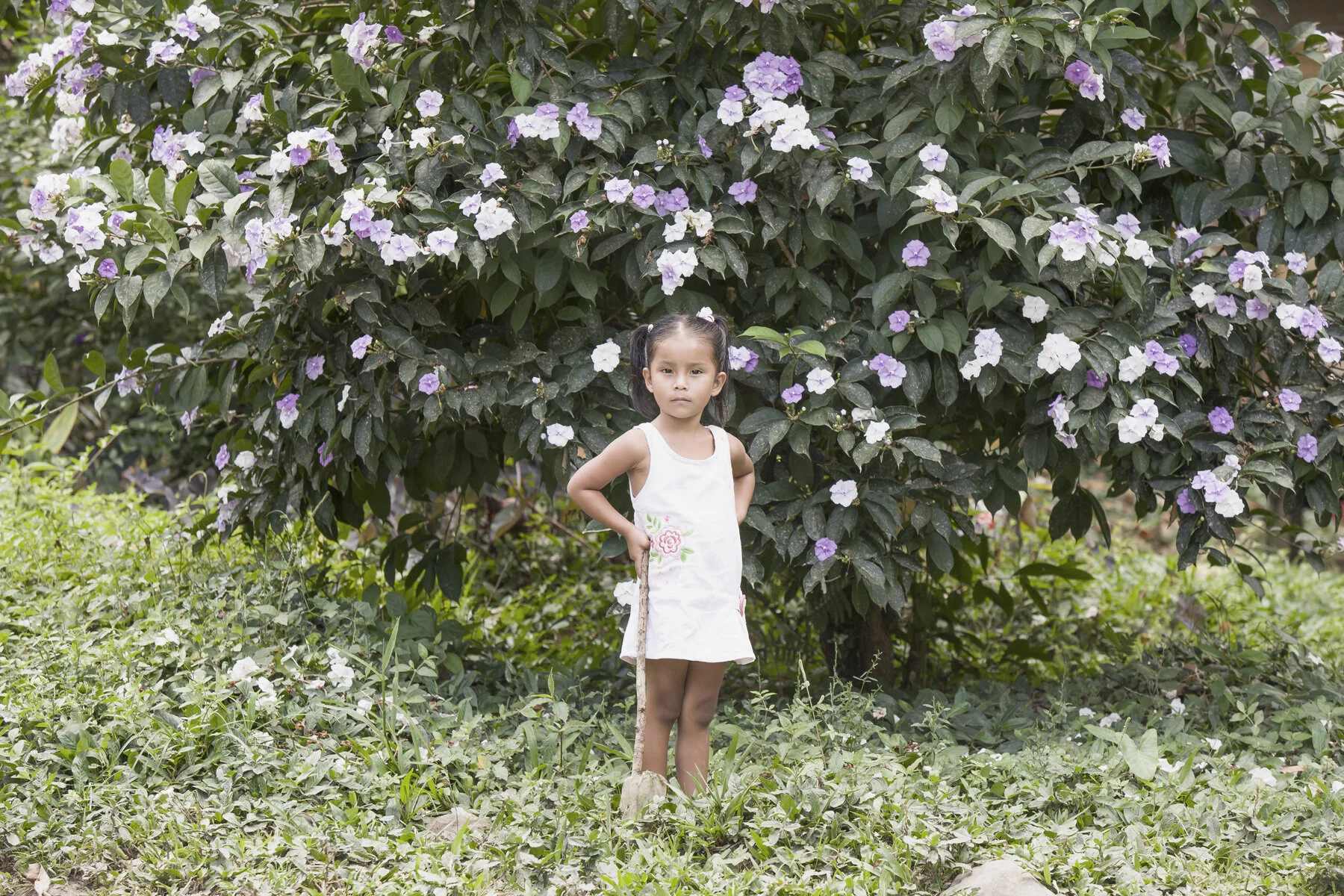 Young indigenous girl, Talamanca, Costa Rica