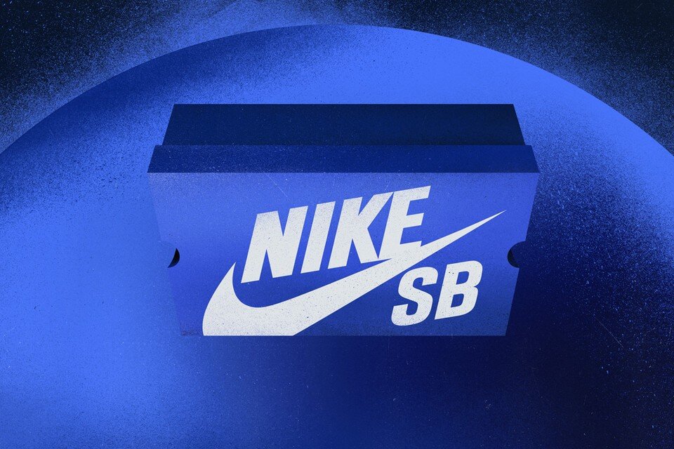 nike sb blue box
