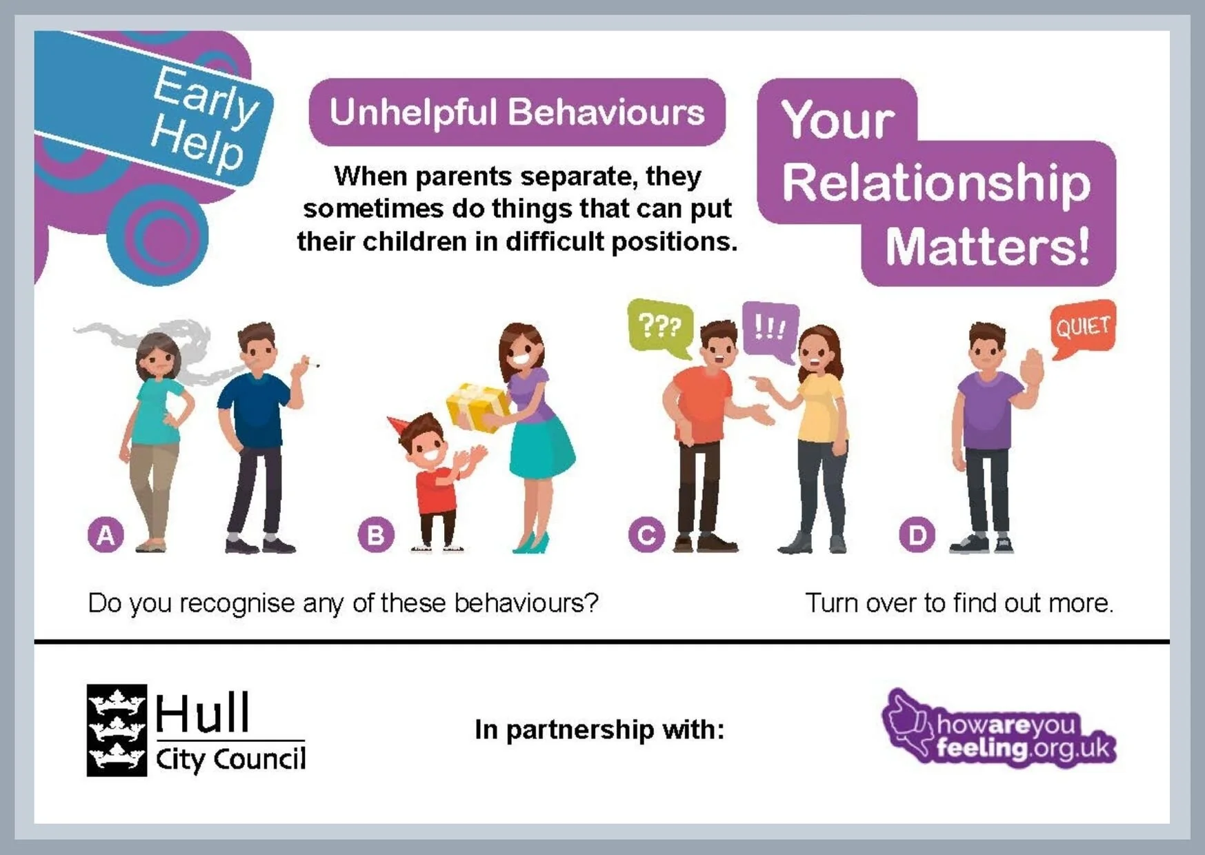 Unhelpful Behaviours
