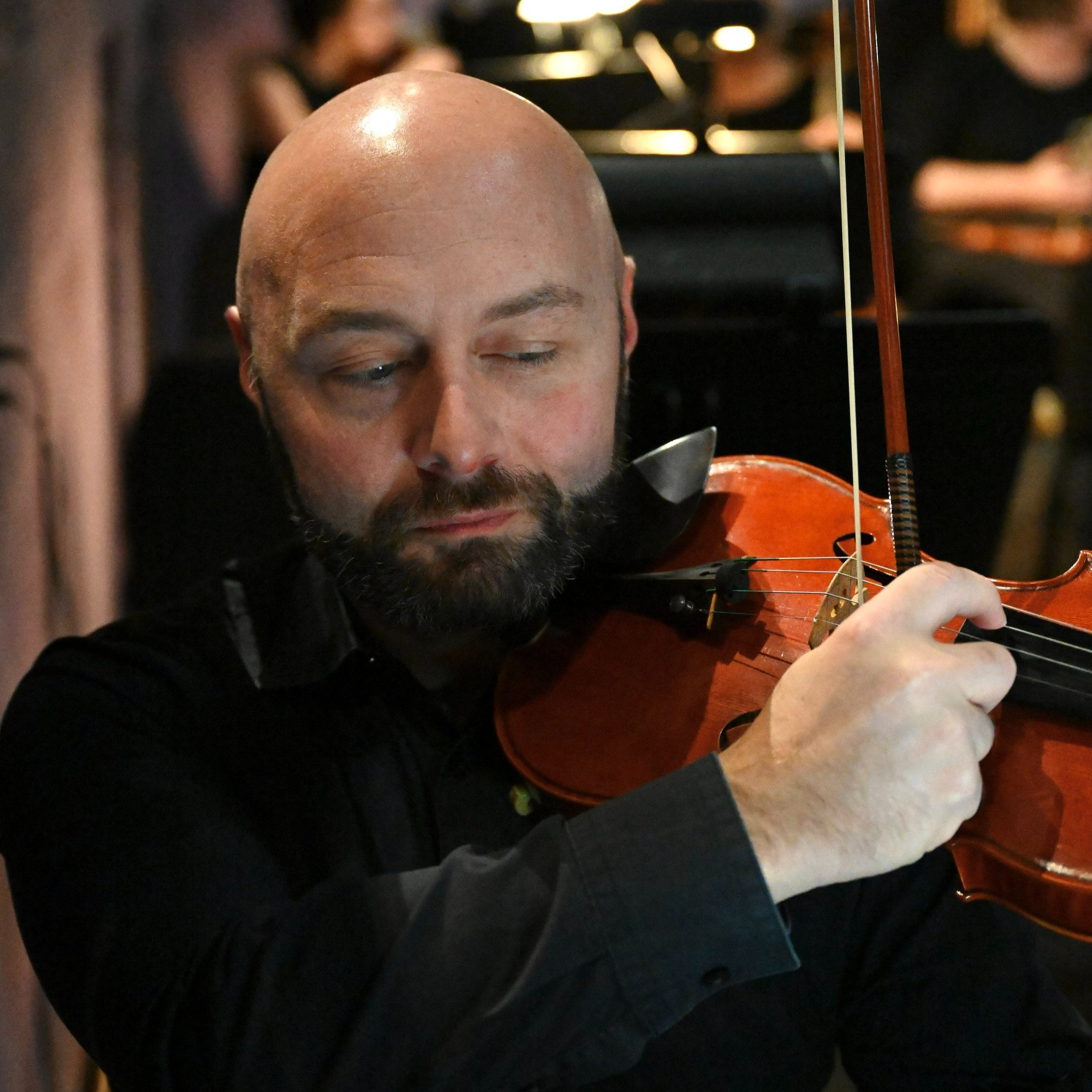 Michael Susinno, Violinist, Concertmaster for Mahler 5