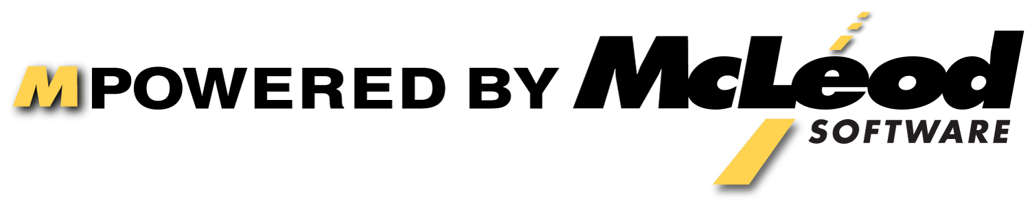 ‘Powered by McLeod Software’ logo.
