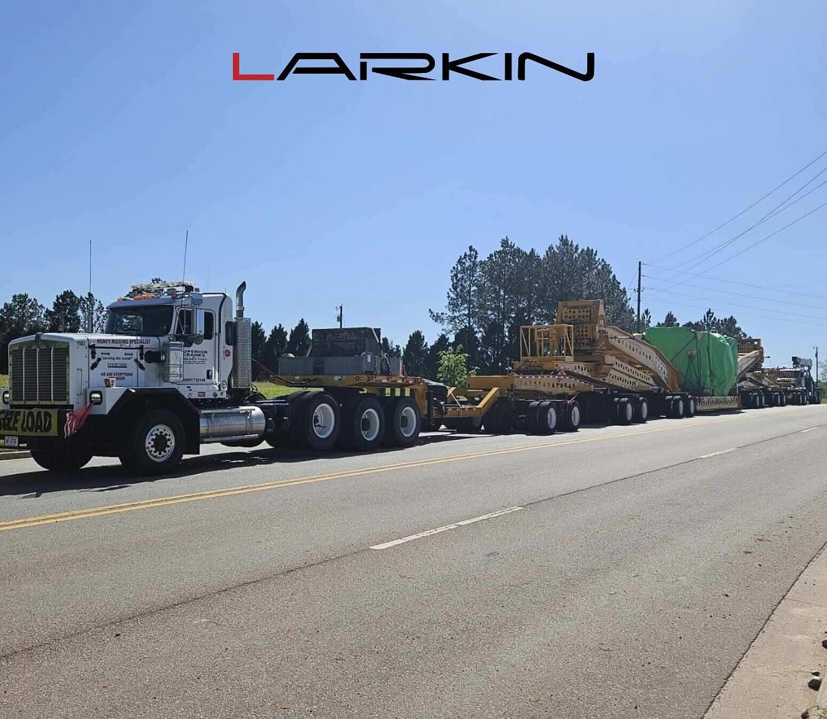 Great start to the week with another Dual Lane-150 Ton Superload in the books.