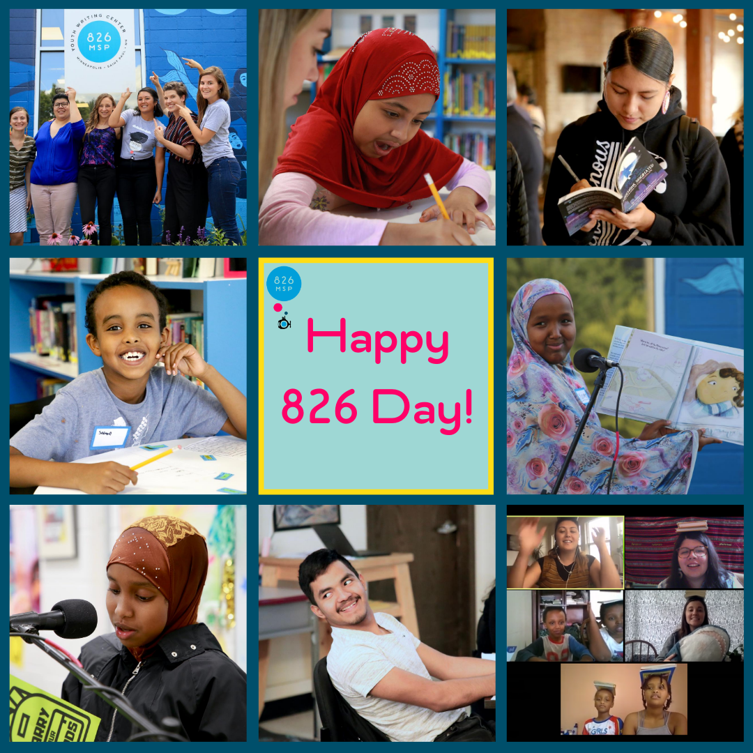 Happy 826 Day!