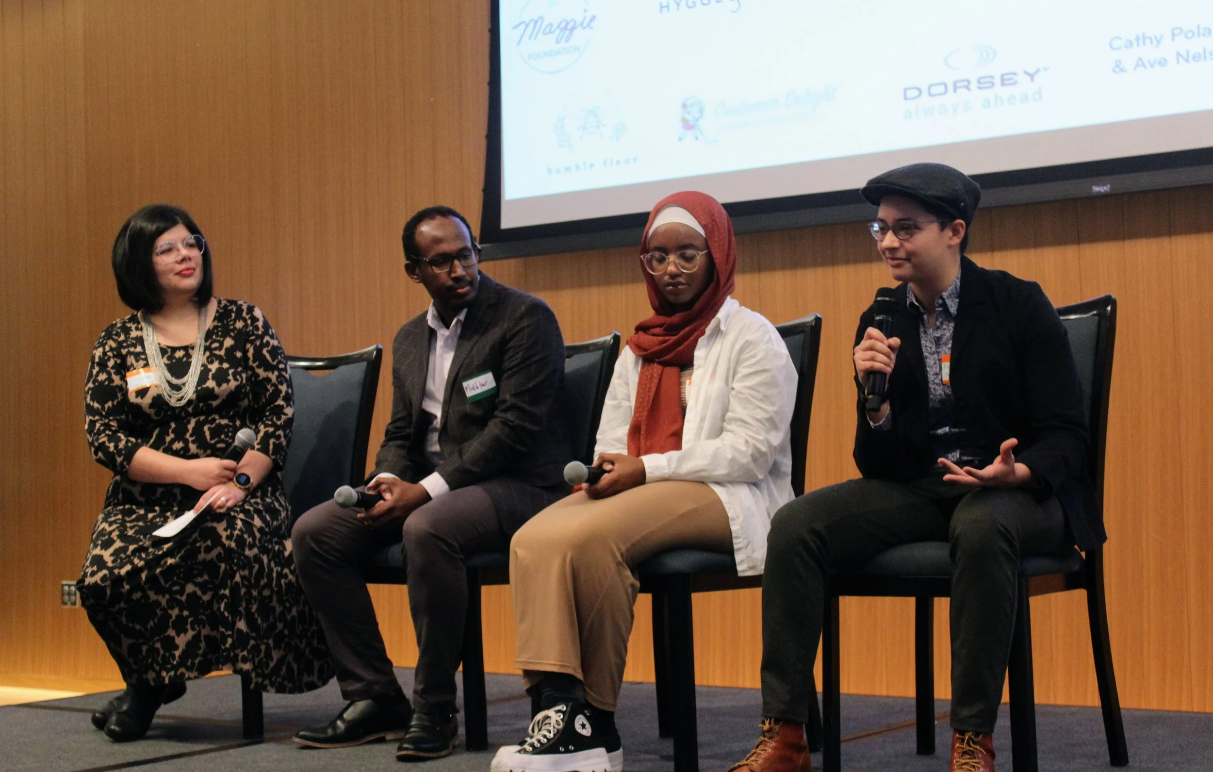 "Writing helps you hear your own voice." - Mukhtar M. Ibrahim