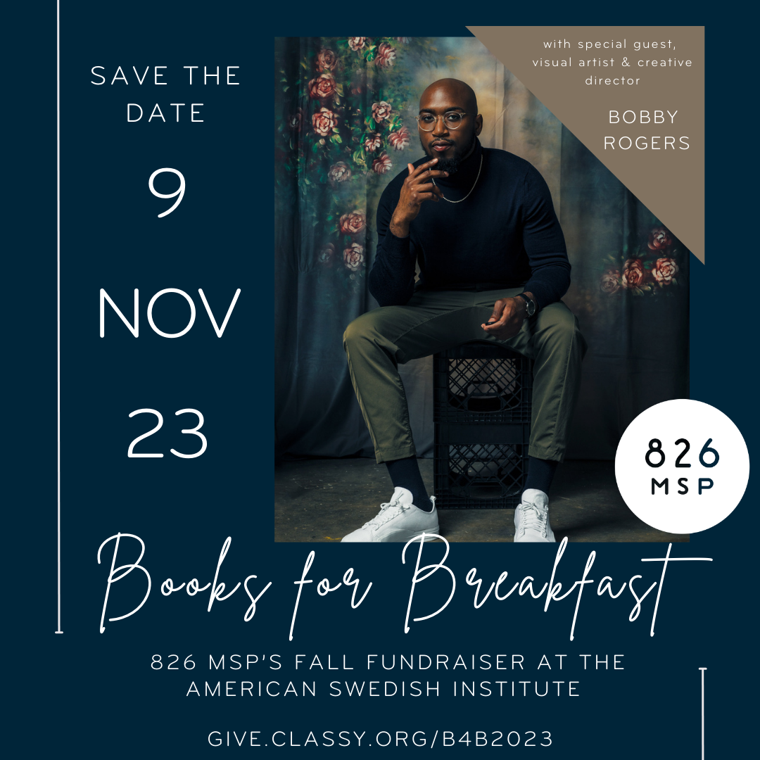 Books for Breakfast is on Nov. 9!