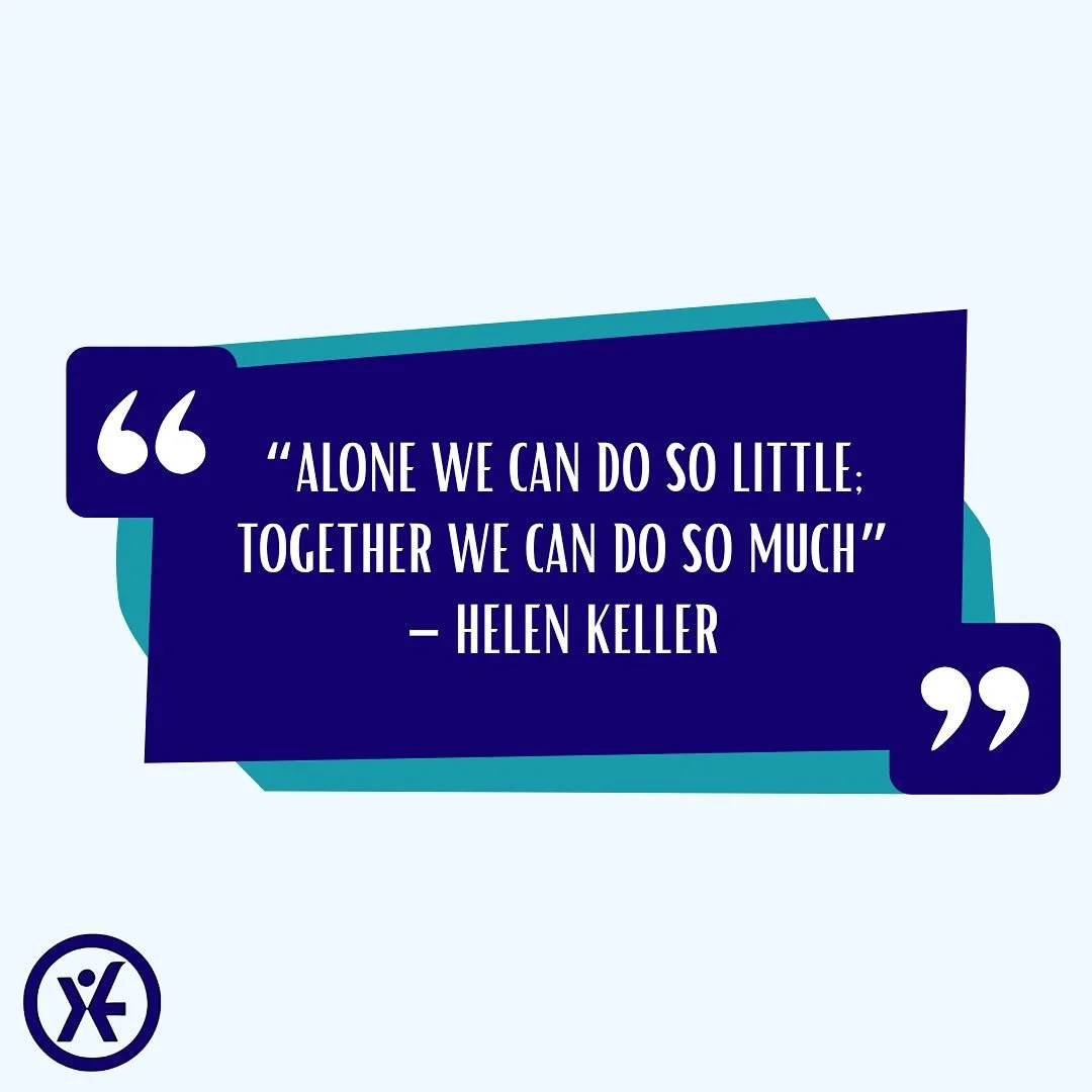 Great things can happen when we team up! #strongertogether 💙