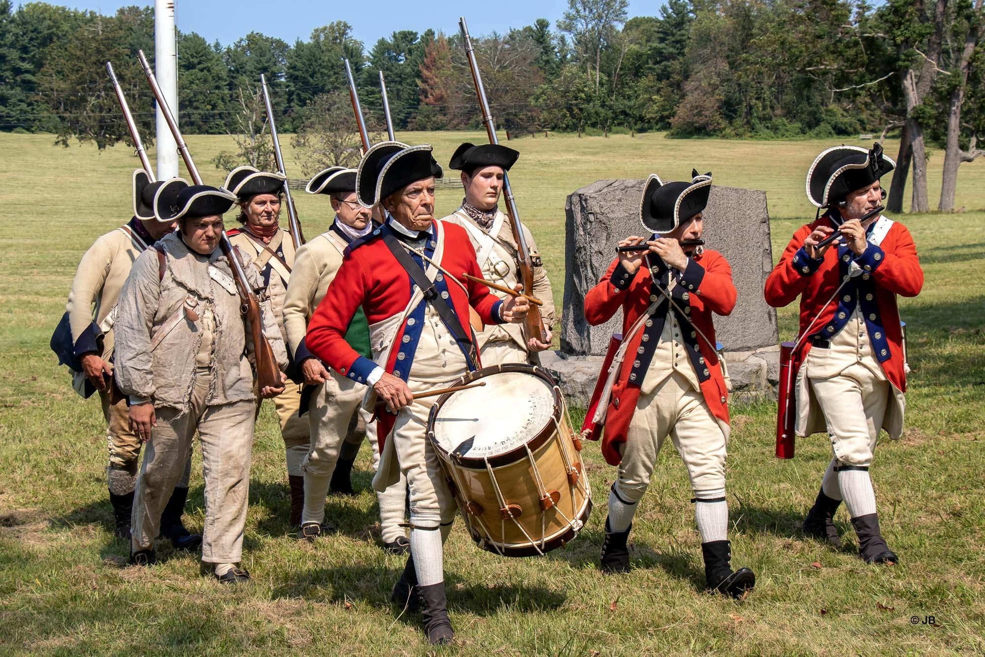 Marching On with the 1st NJ Regiment