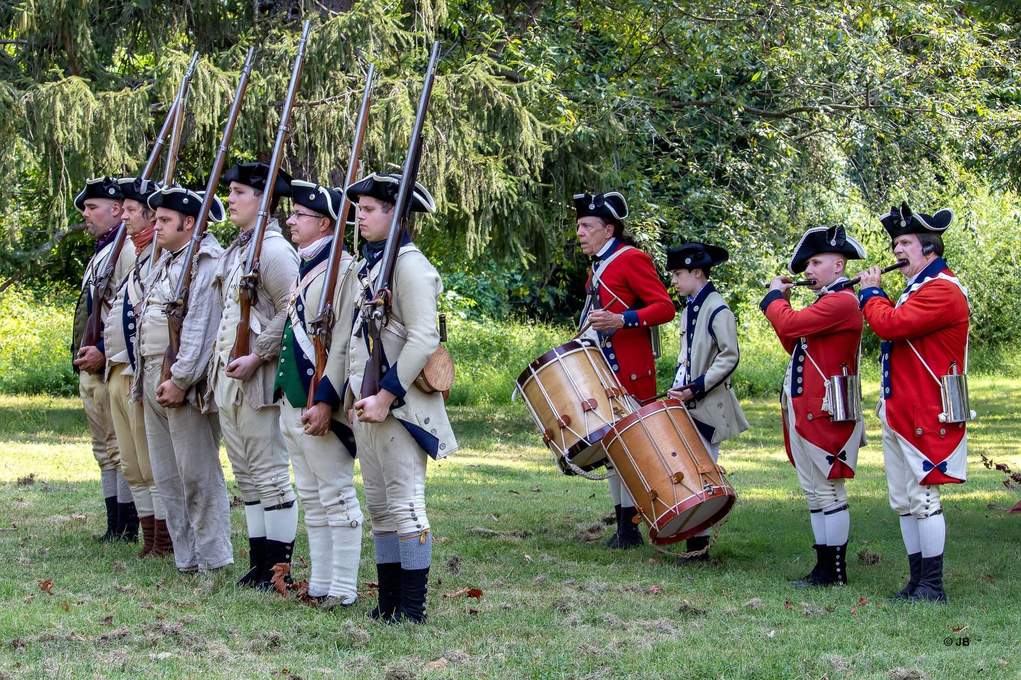 With the 1st NJ Regiment