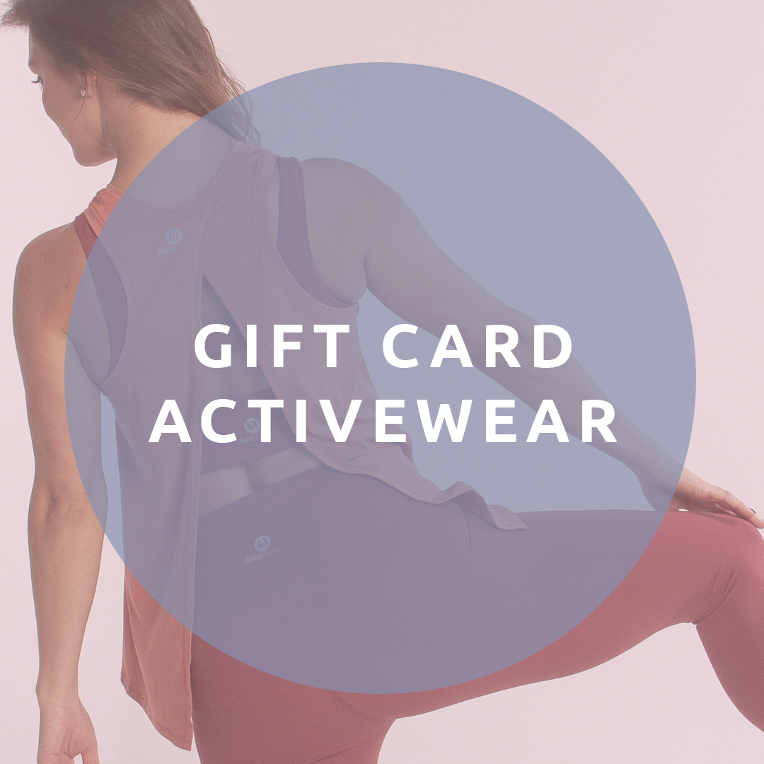 ballet fusion activewear gift certiticate