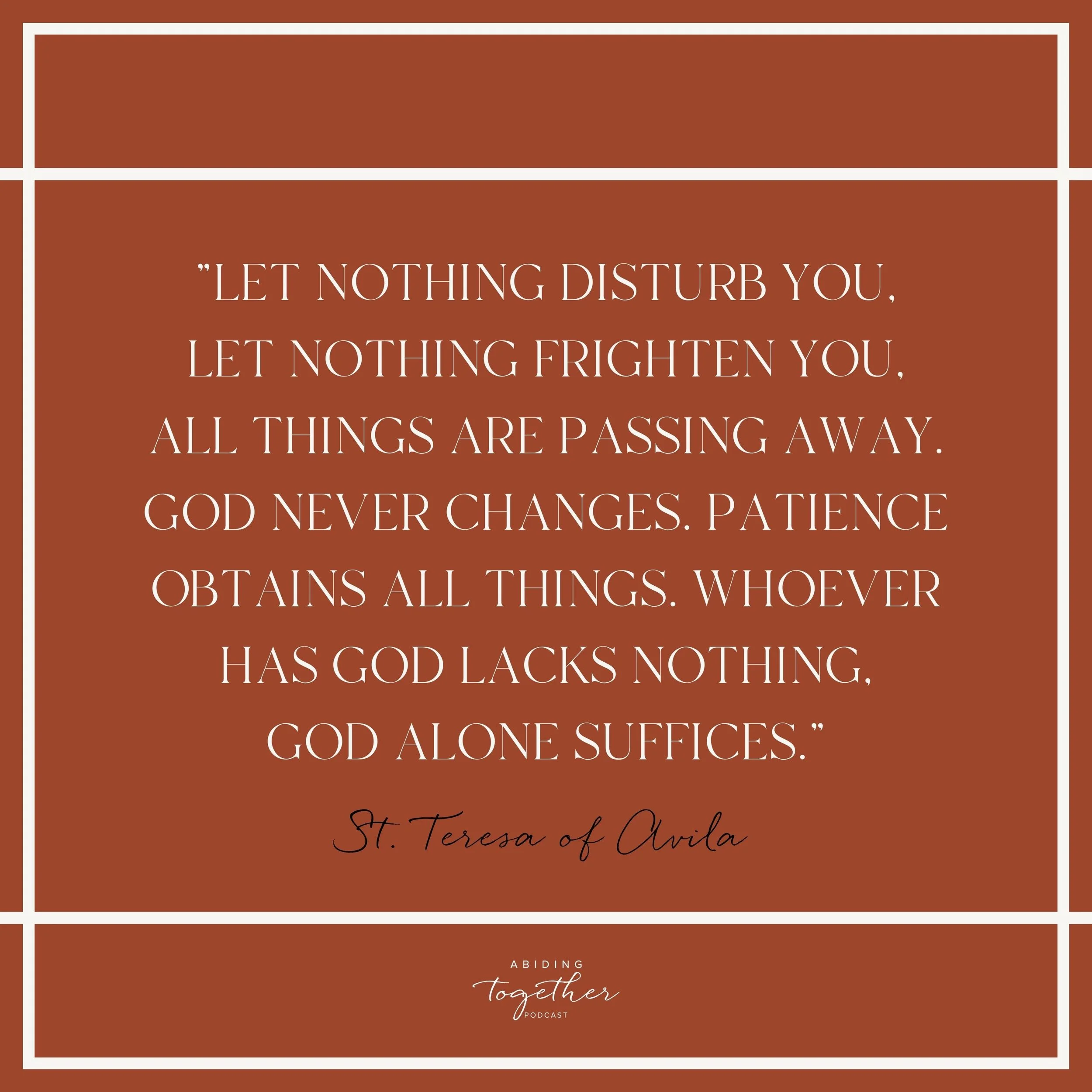 S10 E15: Advent Part 4: The Prince of Peace Reigns - St. Teresa of Avila