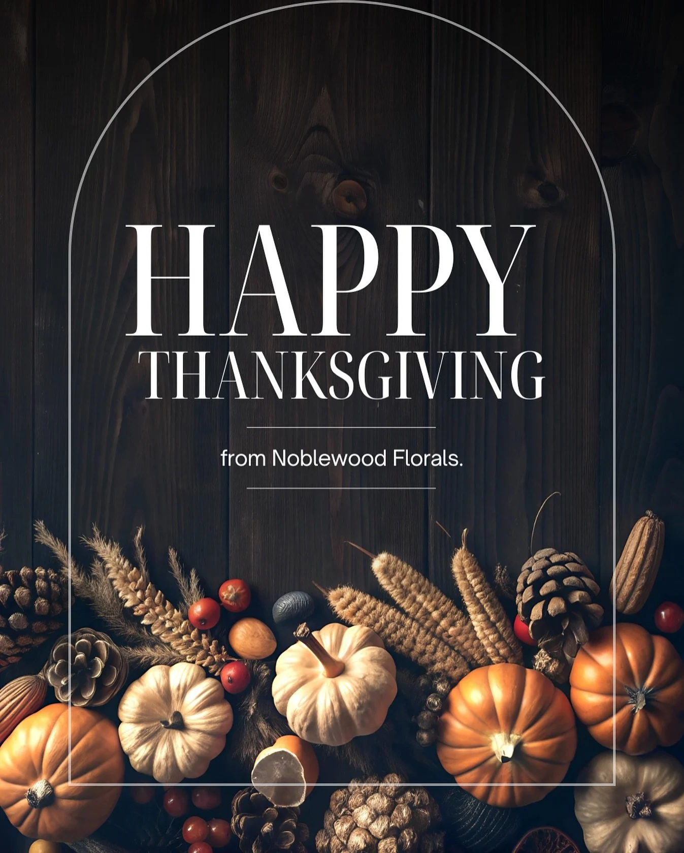 Happy Thanksgiving! We are grateful for our clients, fellow vendors, suppliers and for all the beautiful flowers we get to design. Enjoy this special day. Love, Amy and Amber 🌿