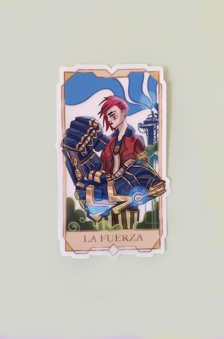 Pegatina Fuerza Vi Arcane