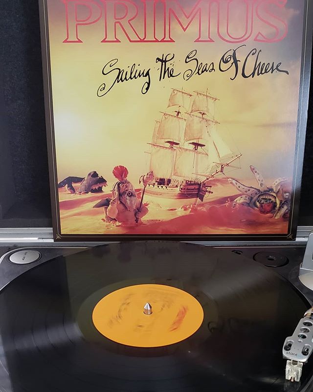 Although Pork Soda was my first Primus album, I think if I had to pick one, it would be Sailing the Seas of Cheese. Tommy the Cat, Those Damn Blue Collar Tweekers, and American Life are great. Plus, it's Tom Waits as the voice of Tommy the Cat! #seas