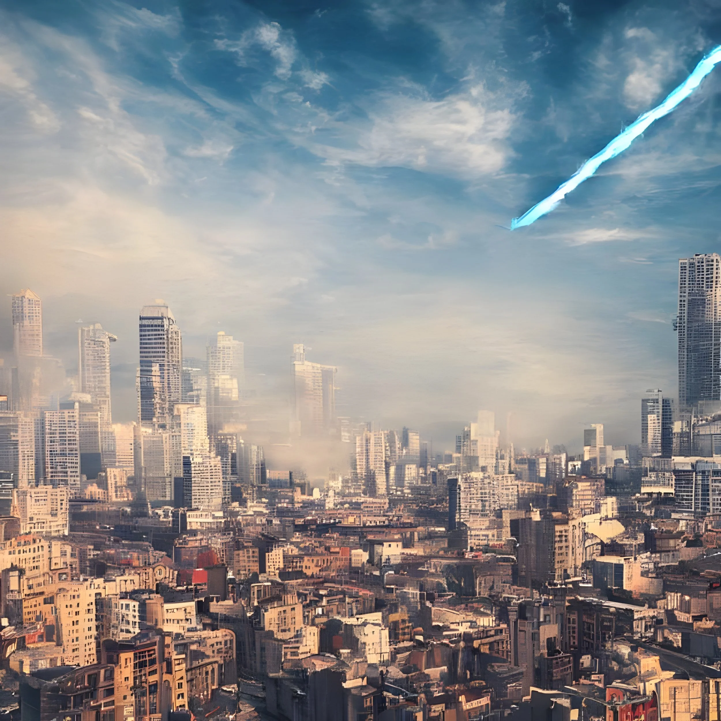 painting-looking-at-city-with-sky-in-background-blue-streak-across-the-sky...re-large-unknown-entity-in-sky-smoke-in-background-advertisements-in-city_LUGyobYM_upscaled.jpg