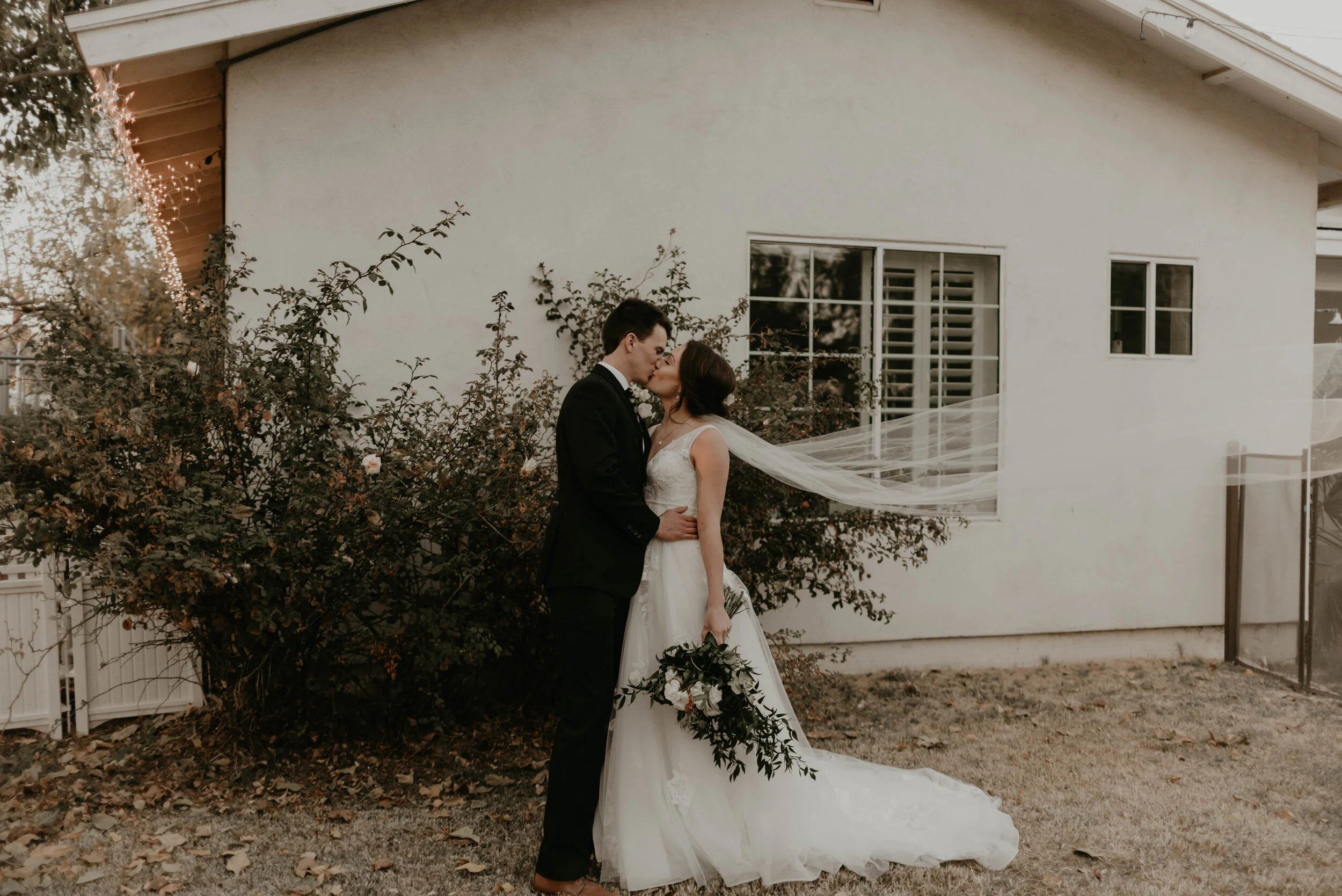 Boho Backyard Wedding in Gilbert, Arizona 