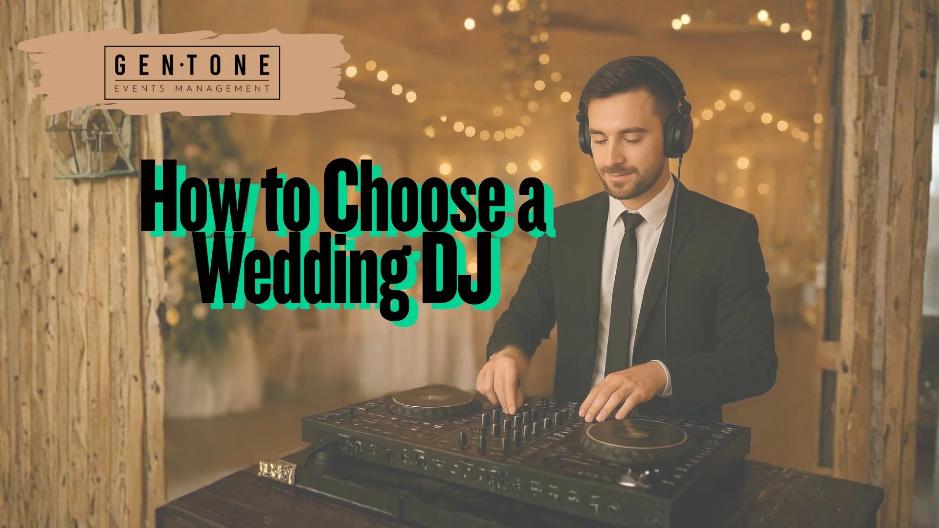 How to Choose a Wedding DJ