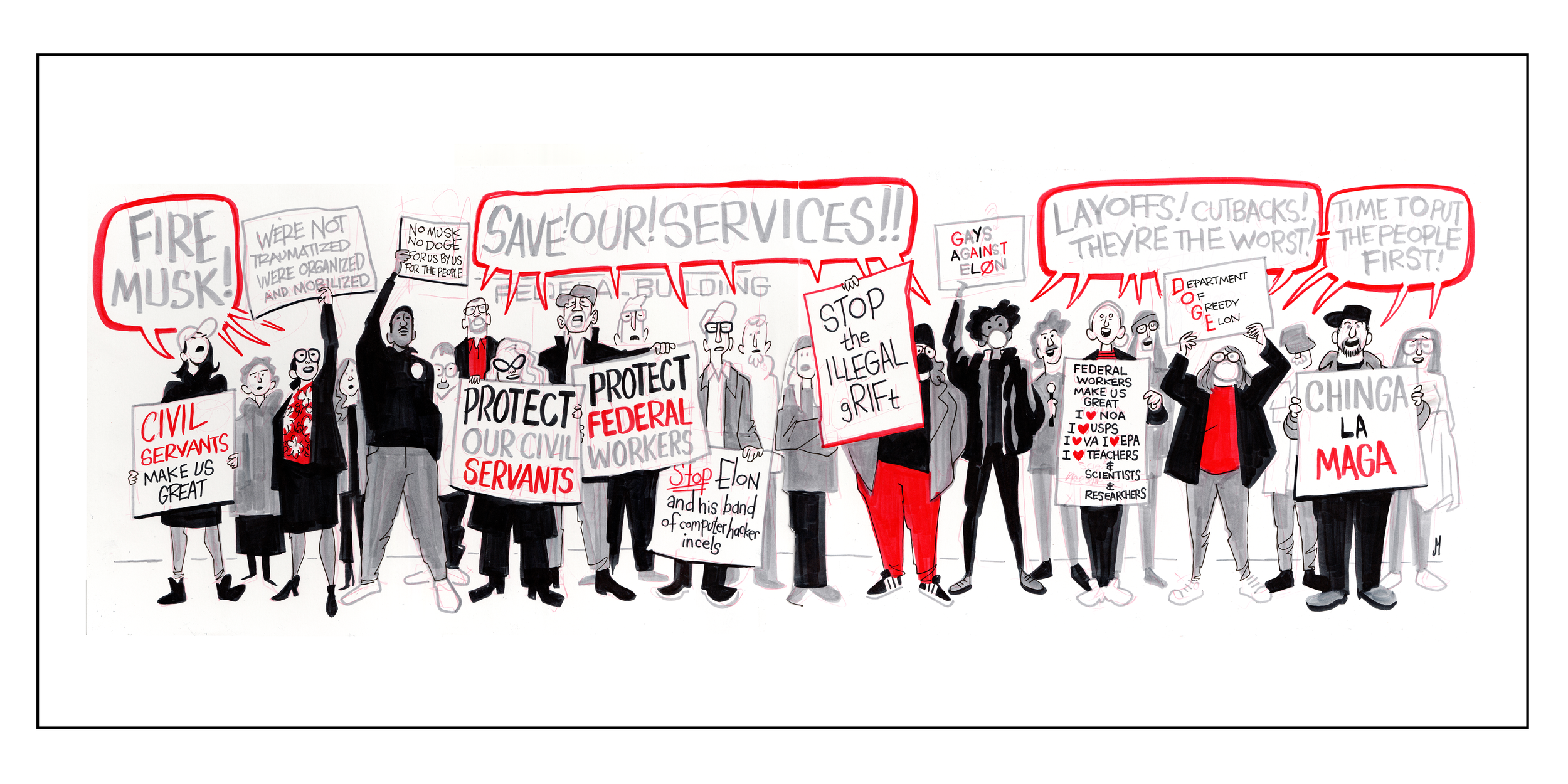 Art Print - Save Our Services