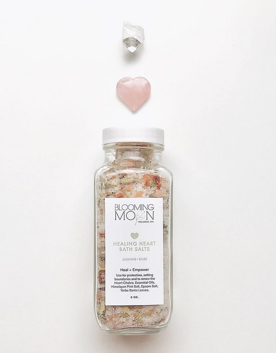 Blooming Moon Healing Heart Bath Salts