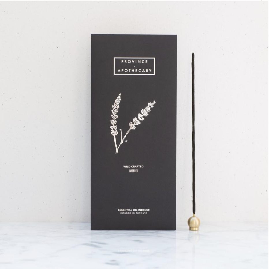 Province Apothecary Lavender Essential Oil Incense