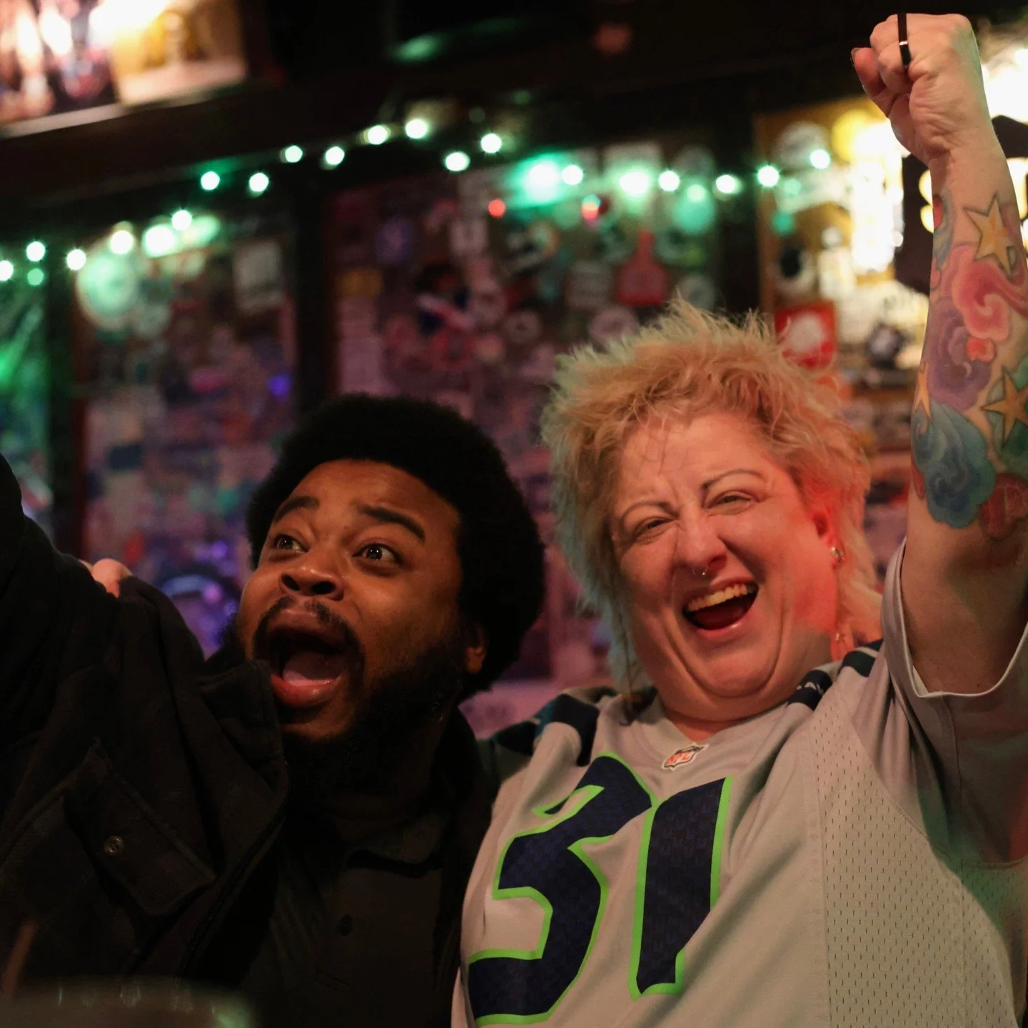 Alright folks, our Seahawks play again today and this time for our chance to make it to Super Bowl 60!!!

Come to the 5 Point to watch the game, but be ready for overreactions, yelling (potentially screaming) and a handful of rounds because we've bee