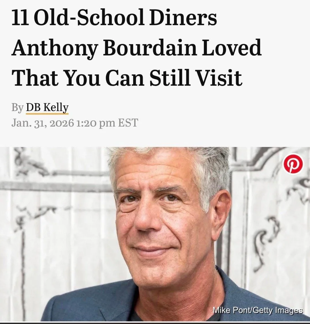 What a legend. Thanks again for shout out. RIP
(link in bio for the whole article)

#anthonybourdain #breakfasthappyhour #oldschool #diners #DiveBarVibes