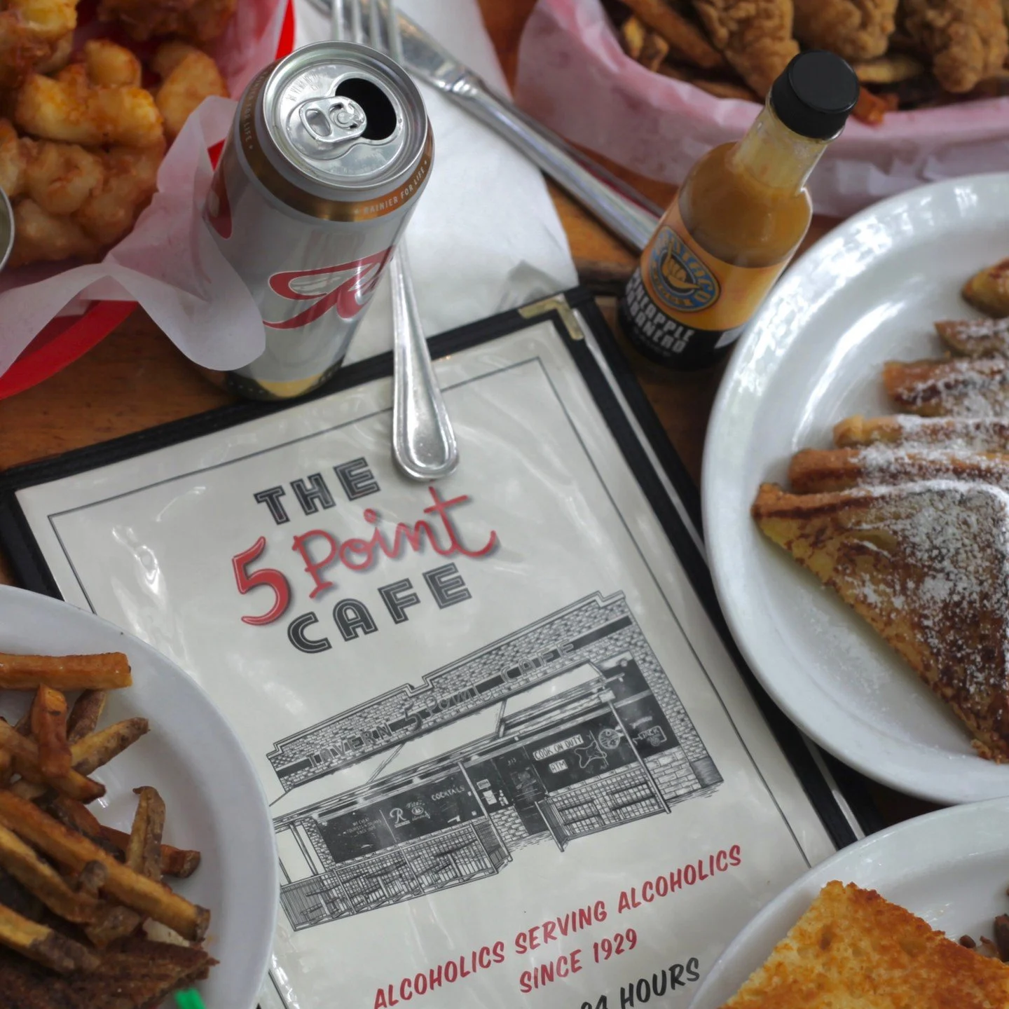 Patio season is almost here - and we obviously have the best one.

Join us for some Vitamin D (and Vitamin R) on our heated, covered, speaker-ed outdoor patio☀️🍻 

#patioseason #the5pointcafe #sunnydaysahead #vitaminD #alcoholicsservingalcoholics #b