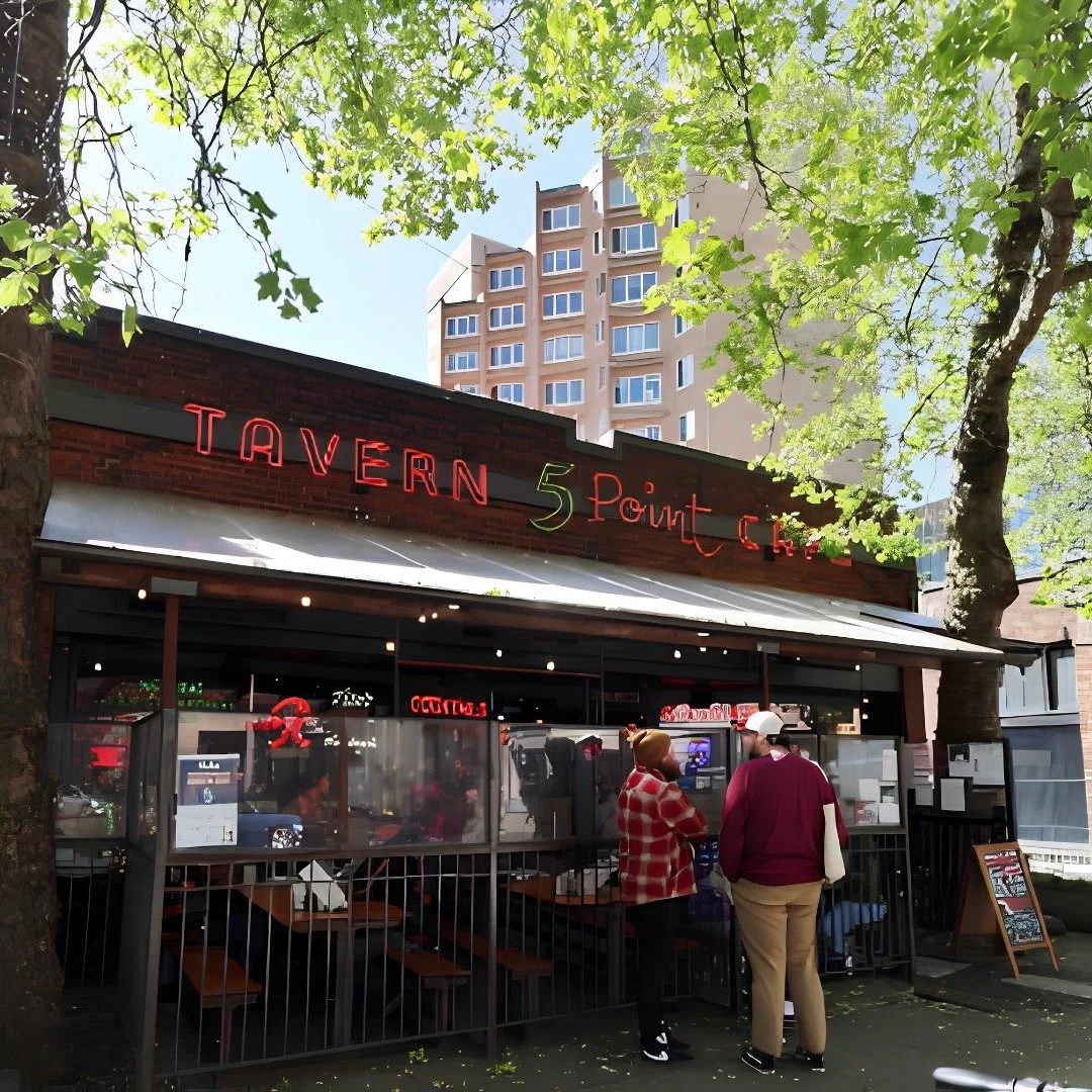 There&rsquo;s quite a bit of history you may not know behind this local watering hole. 

C. Preston Smith and his wife Frances opened the doors after leaving their jobs at Manning&rsquo;s Cafe, building The 5 Point around a pretty simple idea: big po