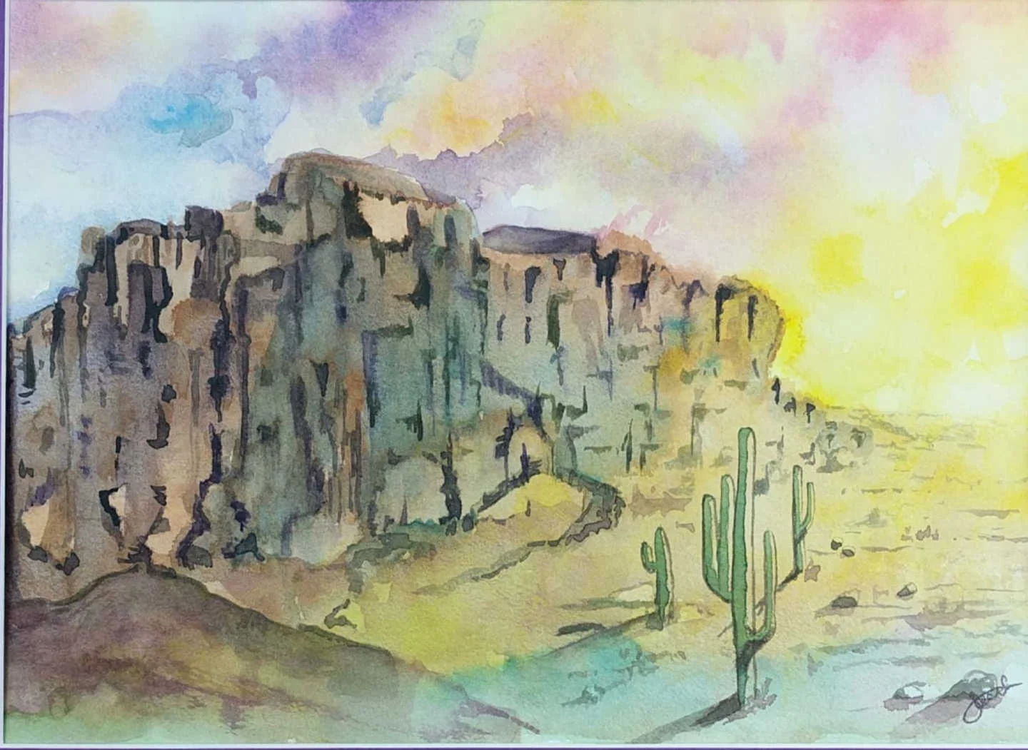 The superstion mountains Sunrise 2.jpg