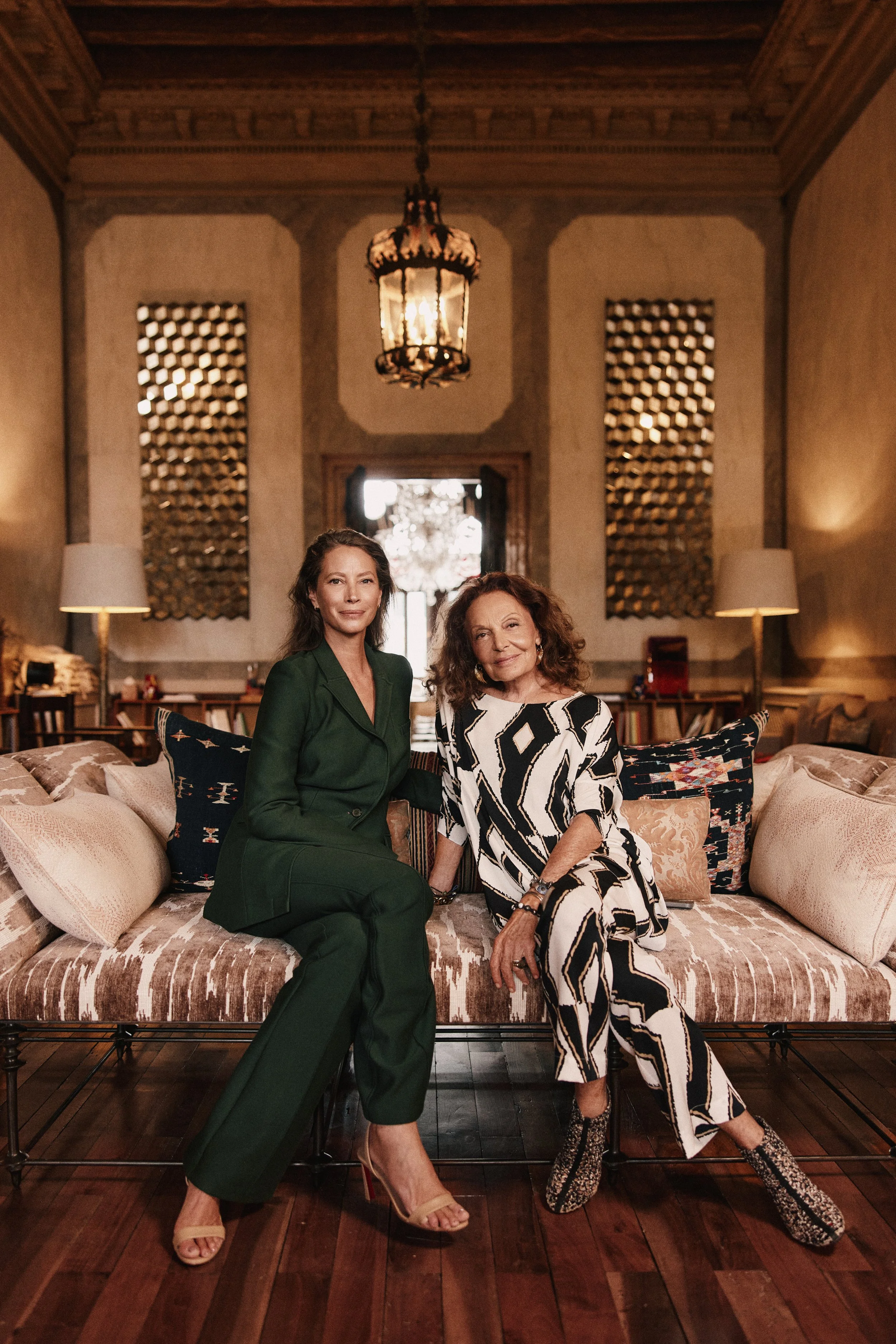 Christy Turlington & Diane von Furstenberg - Venice 2025 