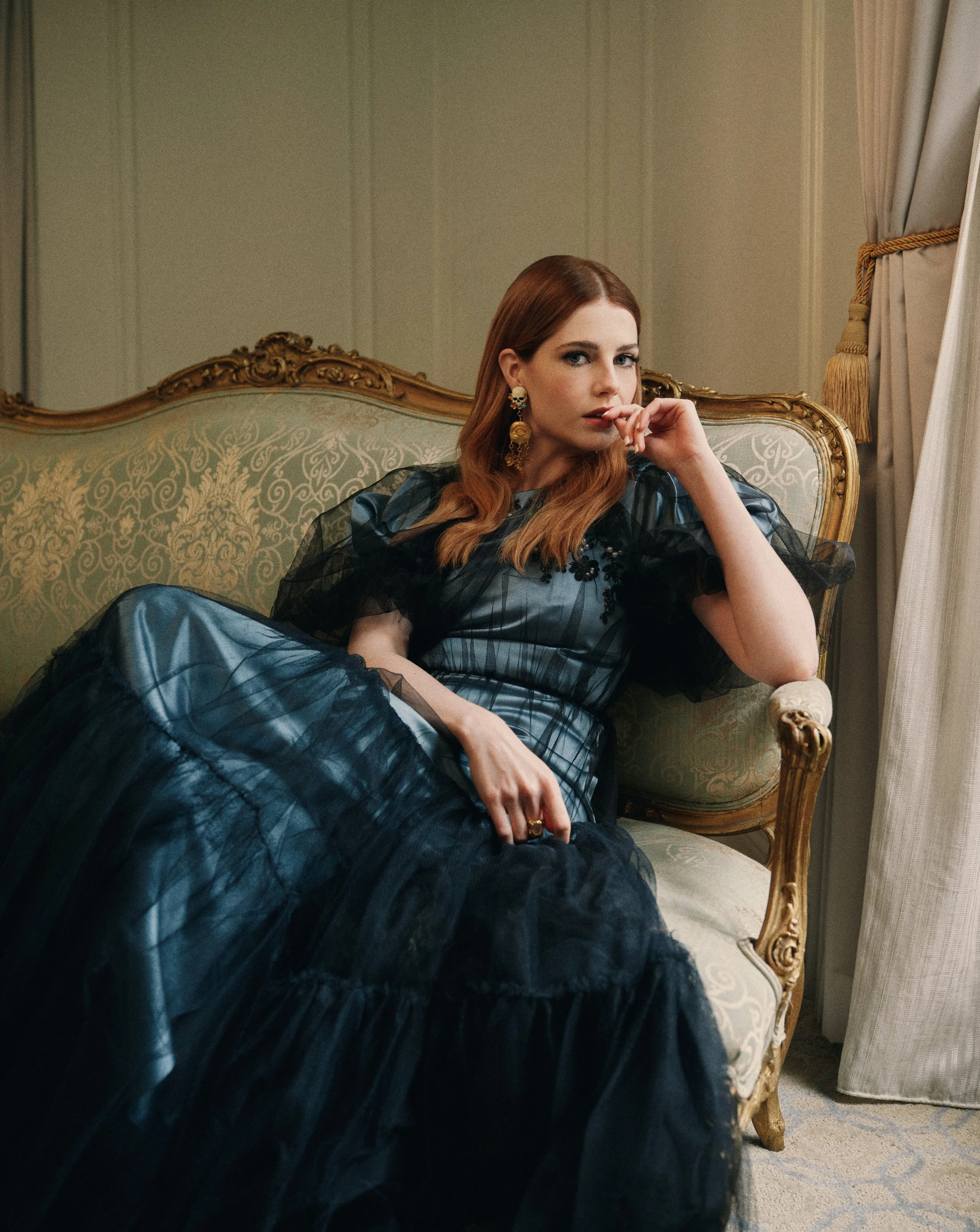 Lucy Boynton - Town & Country