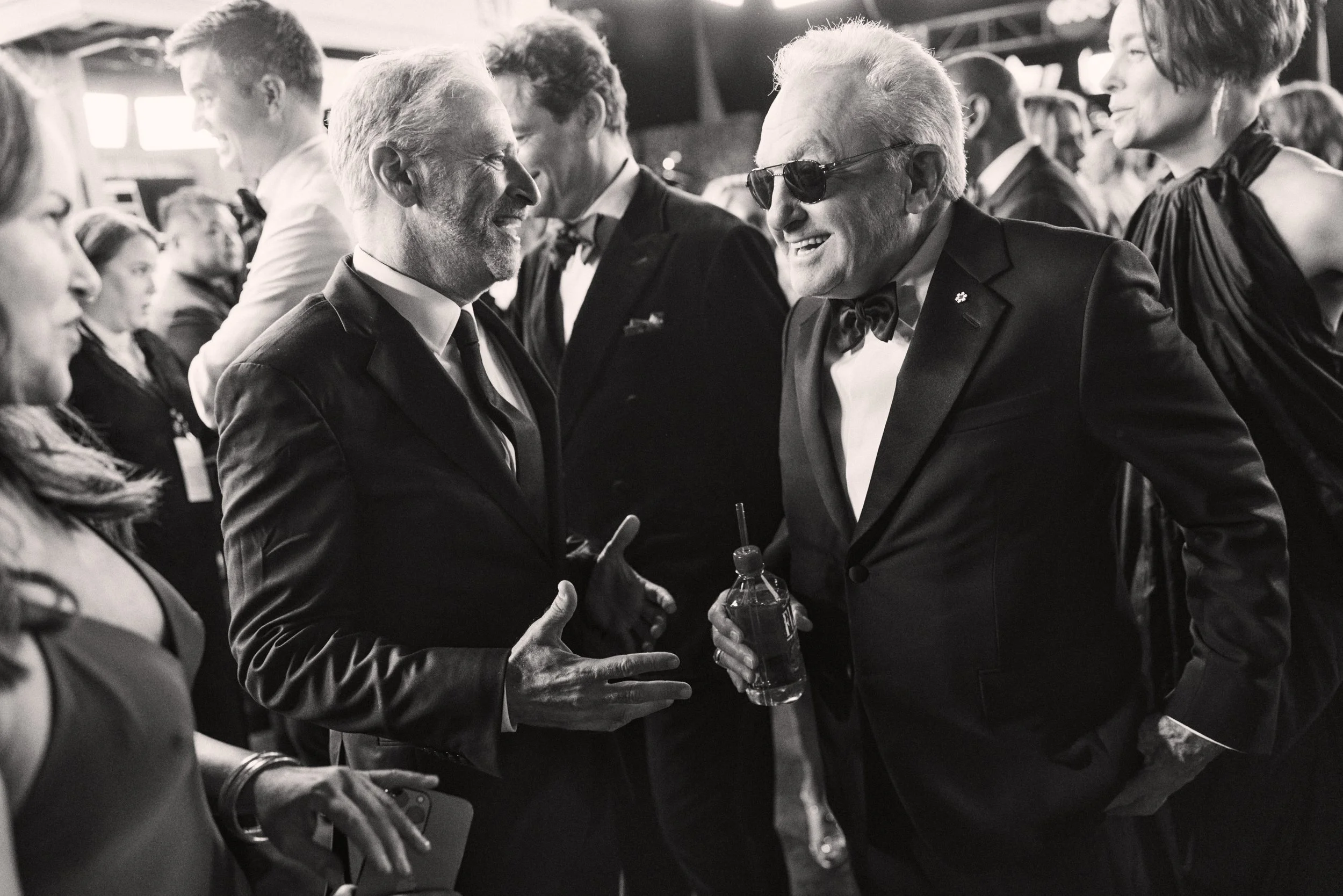 Jon Stewart & Lorne Michaels