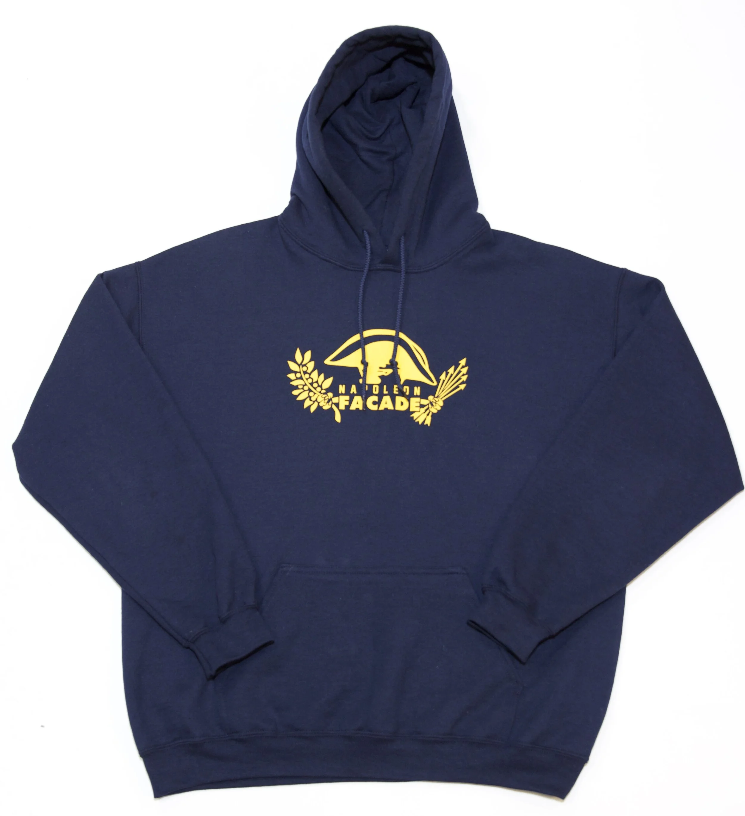 Sovereingty Facade Hoodie Navy/ Yellow