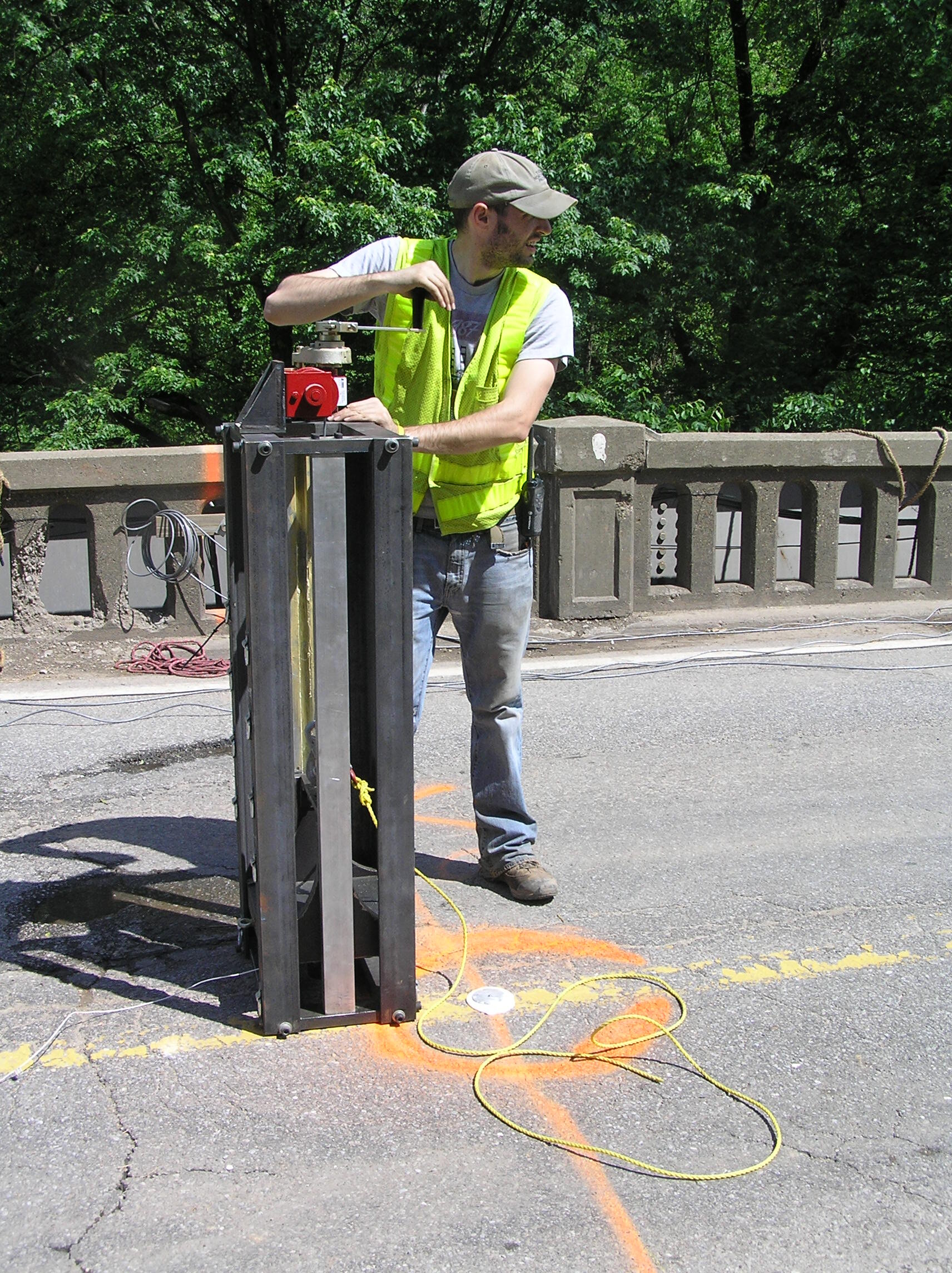 Winding the Drop Hammer in West Virginia